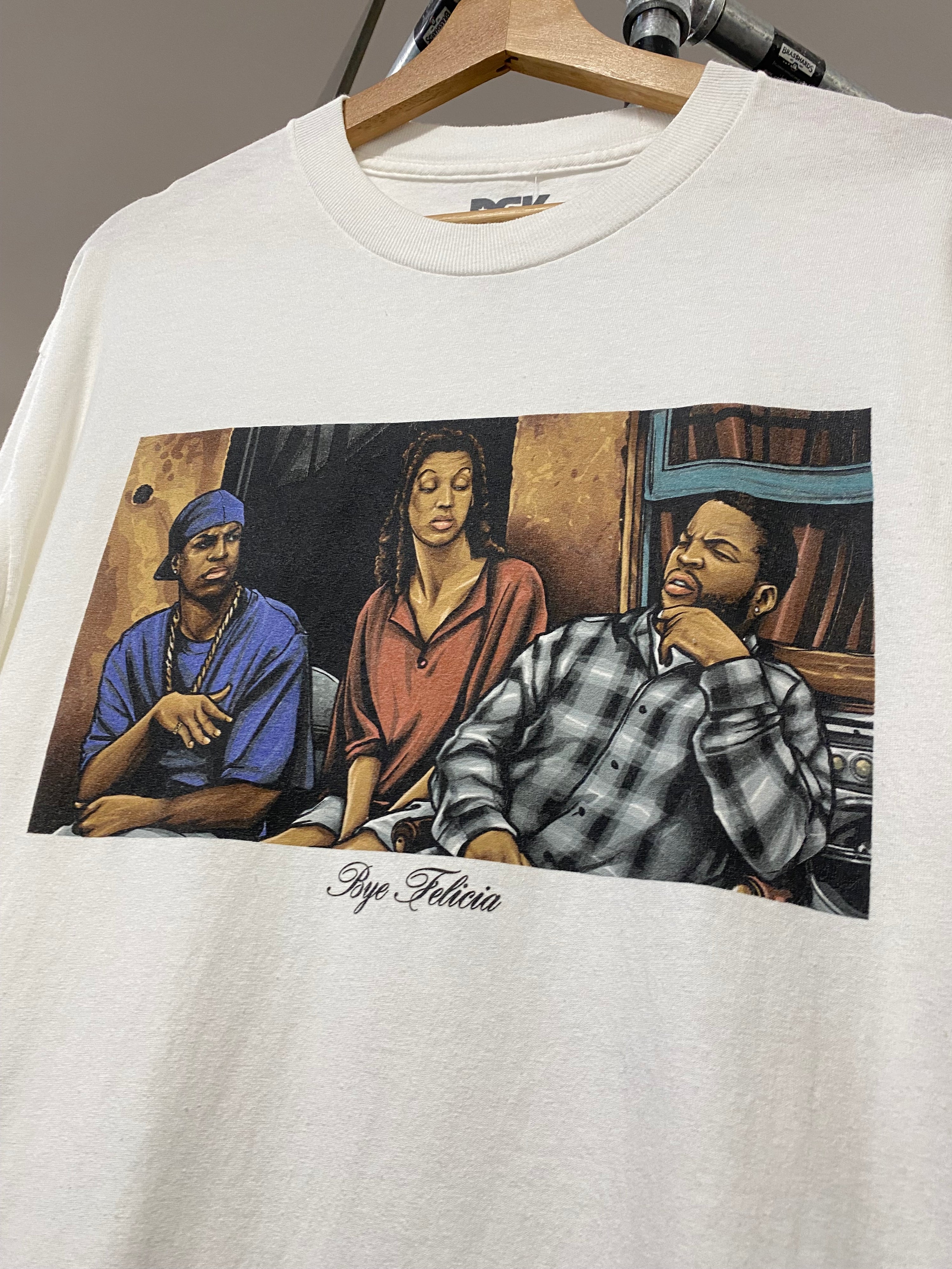L - DGK Bye Felicia Friday White Box Tee