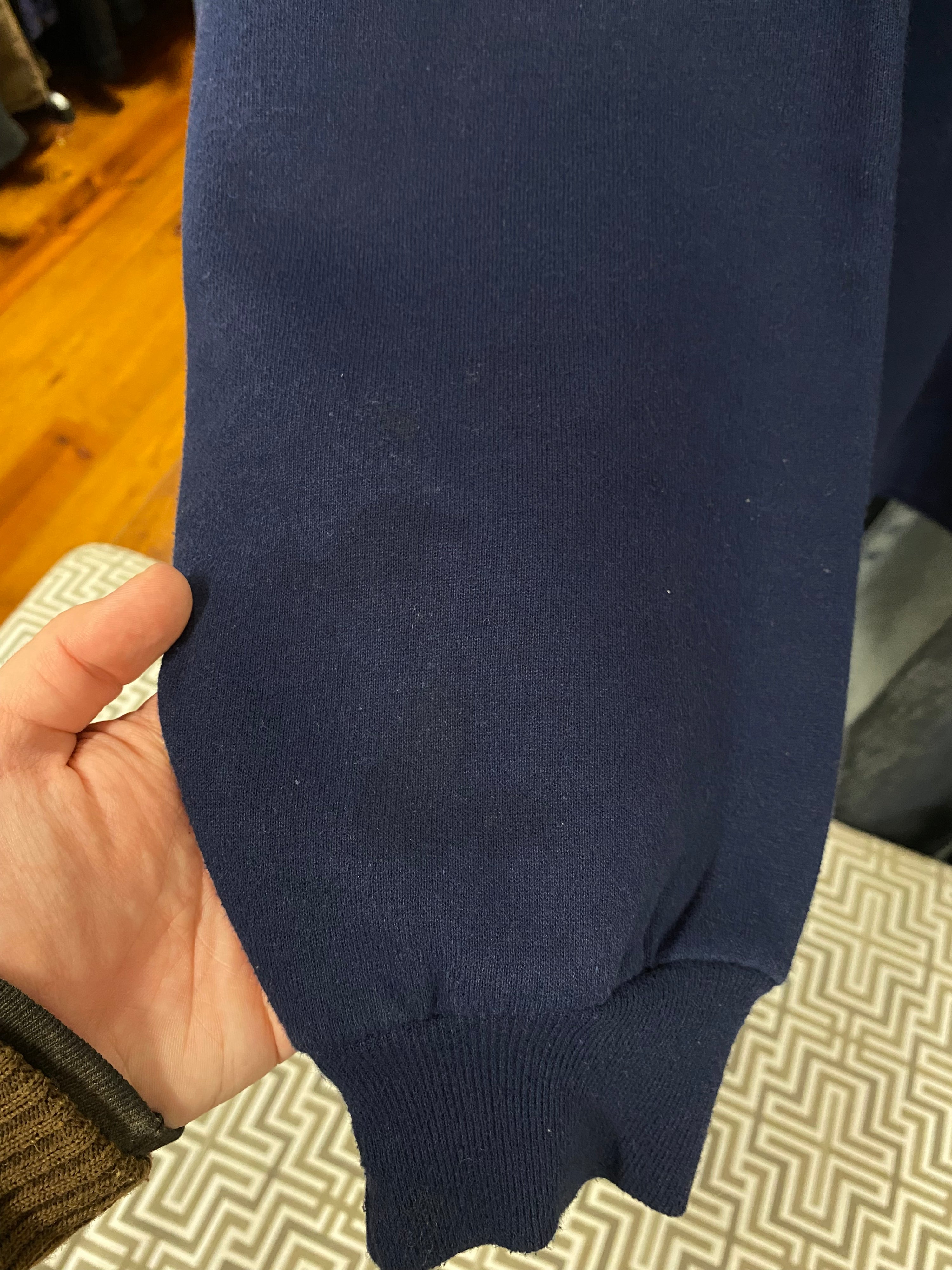 [2XL] Russell Athletic UNC 'Carolina' Navy Jumper