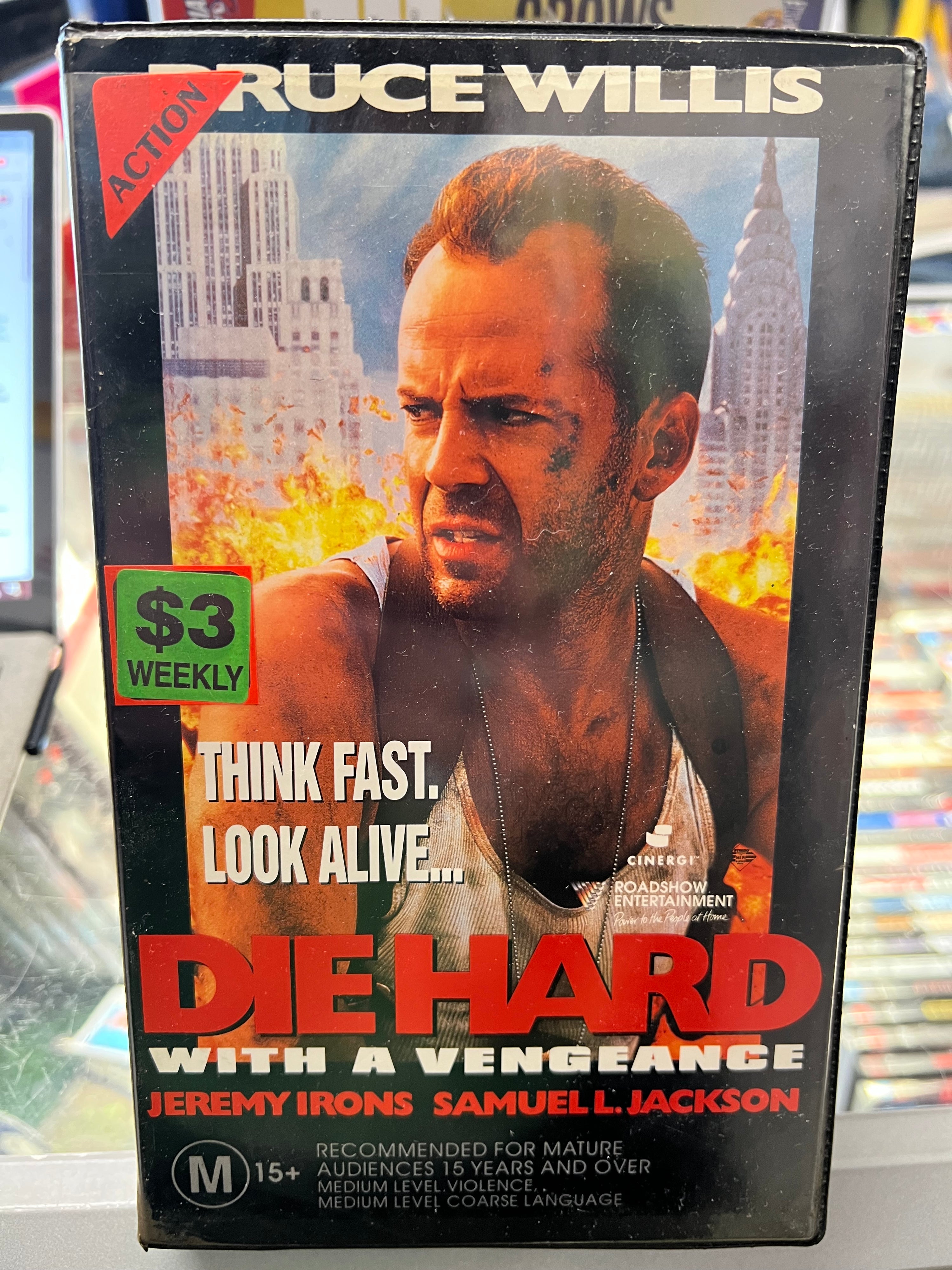 [VHS] Die Hard With A Vengeance Clamshell