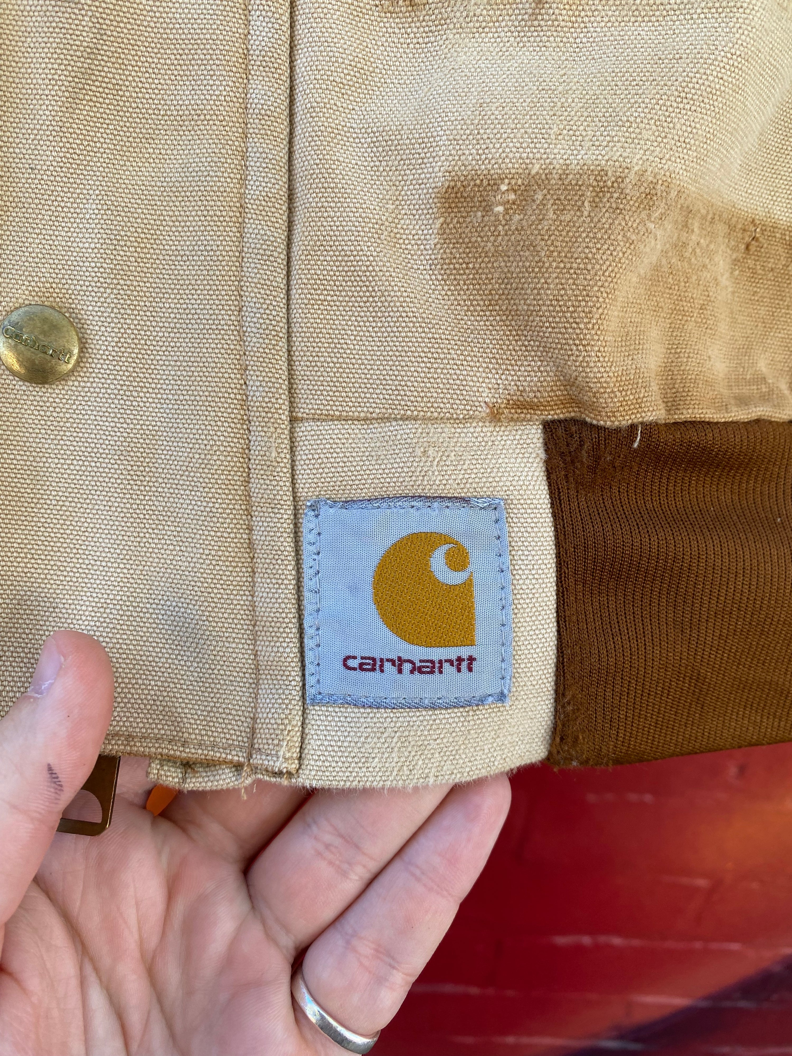 [L] Vintage Carhartt Tan Santa Fe Jacket