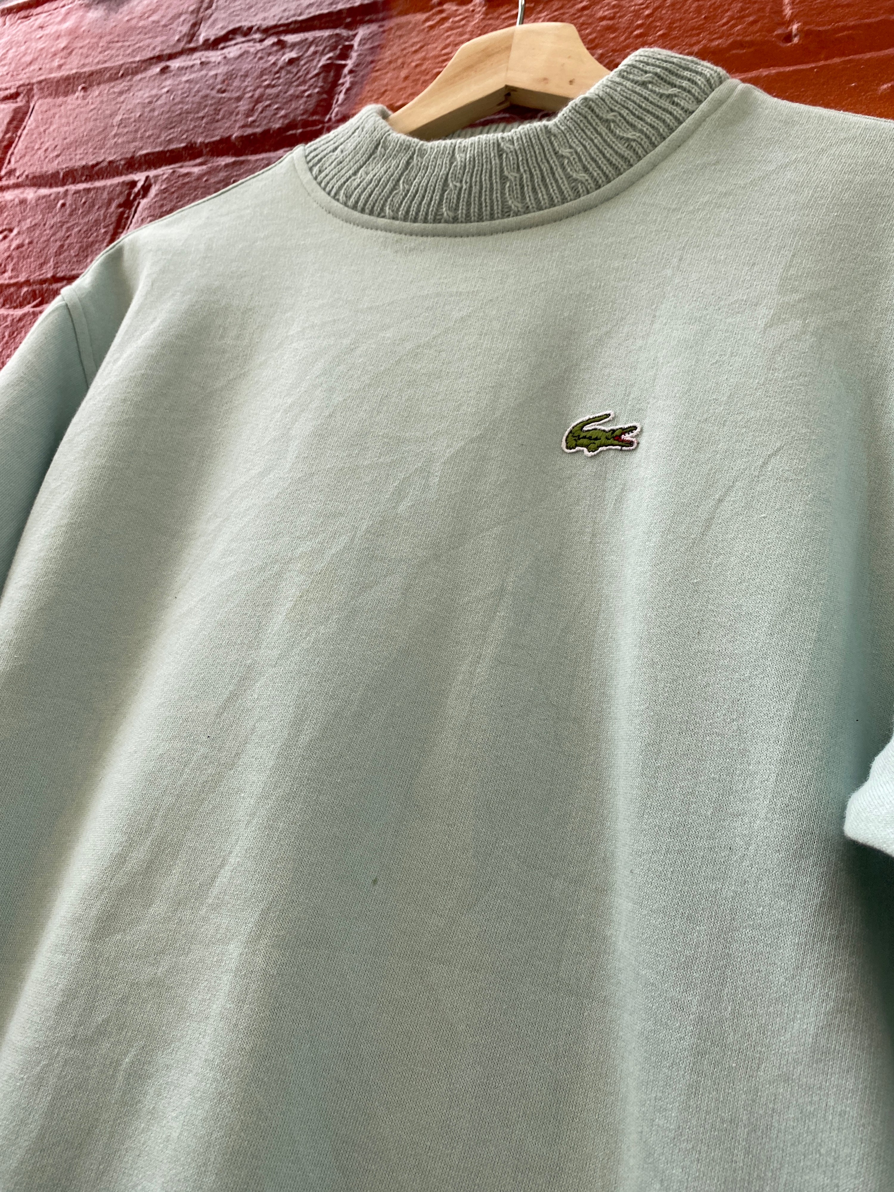 XS - Lacoste Minty Green Jumper