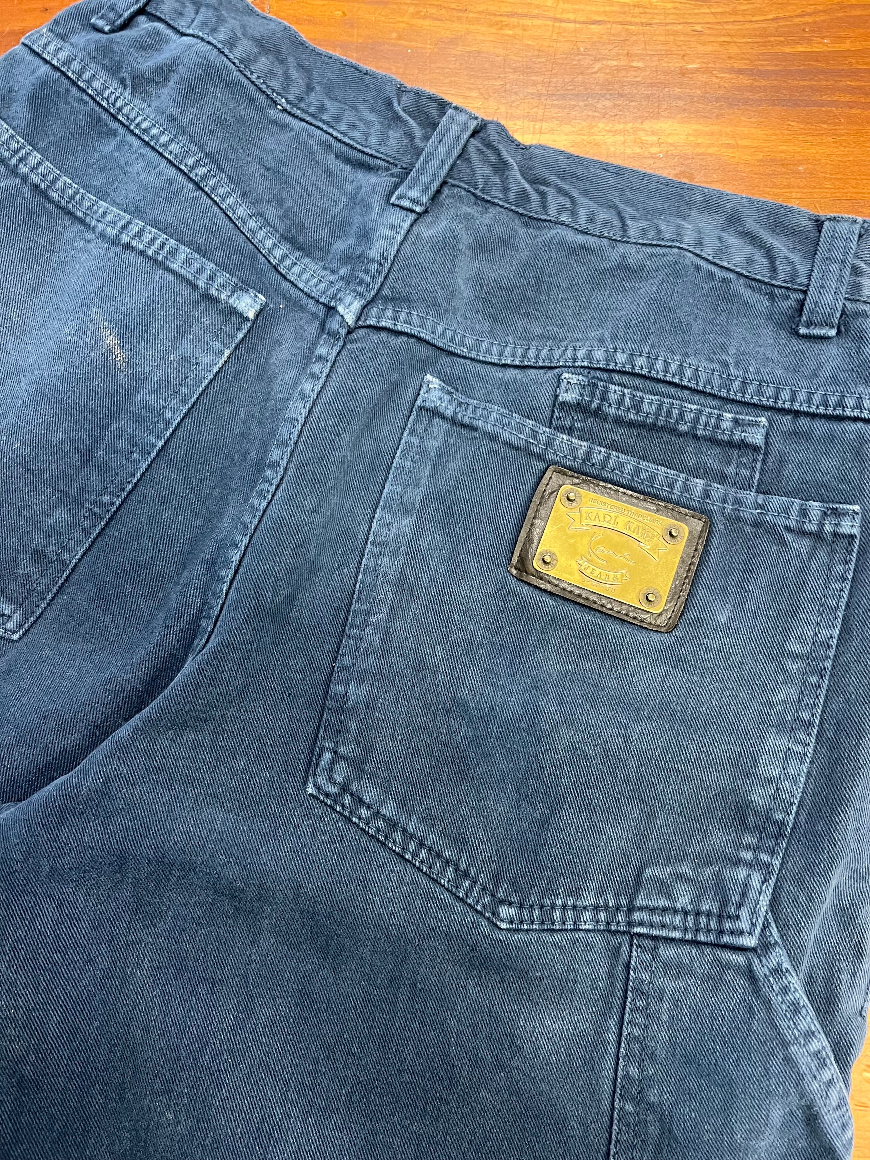 34 - Karl Kani Navy Blue Shorts