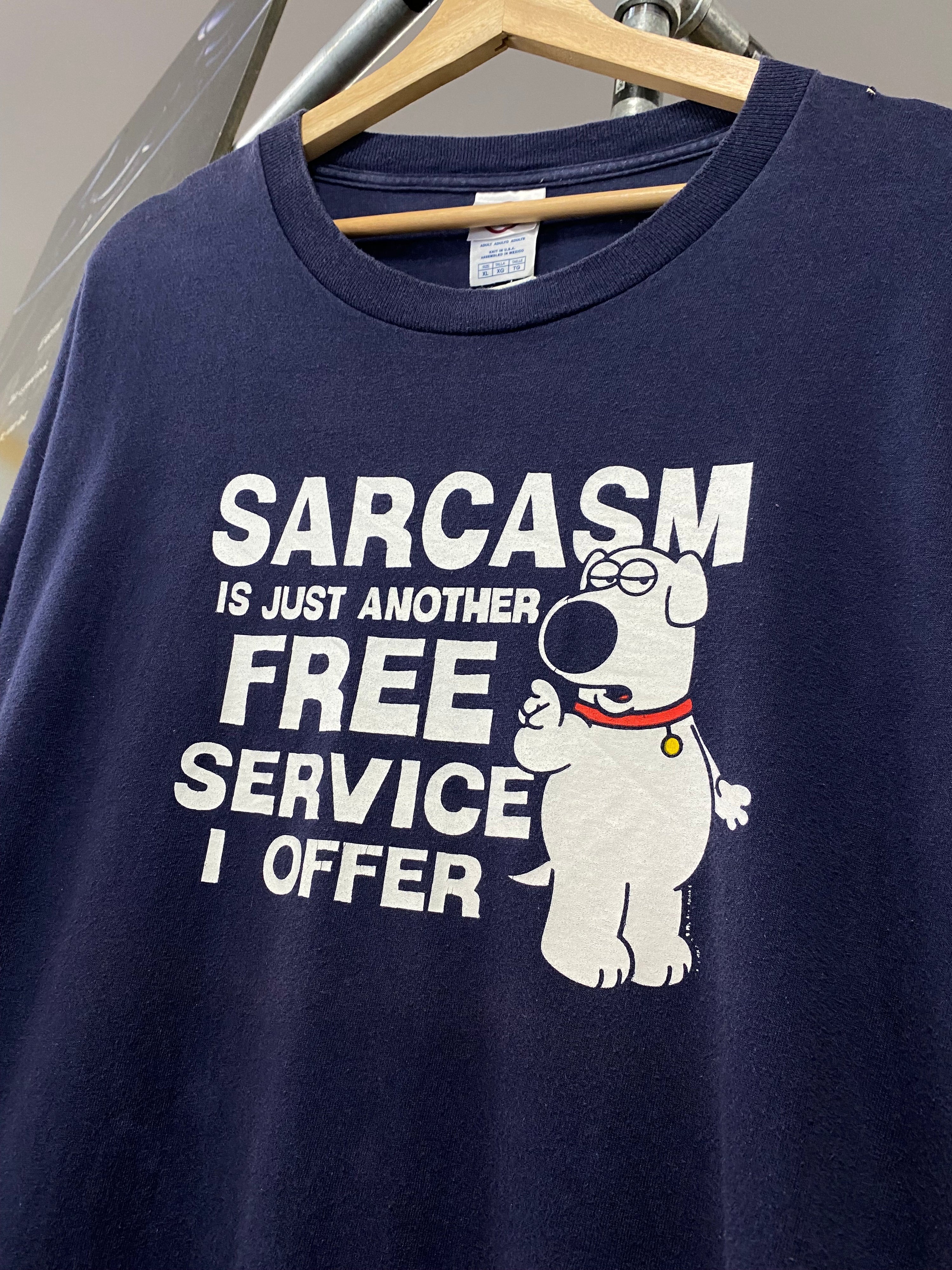 XL - Family Guy Brian Griffin Sarcasm