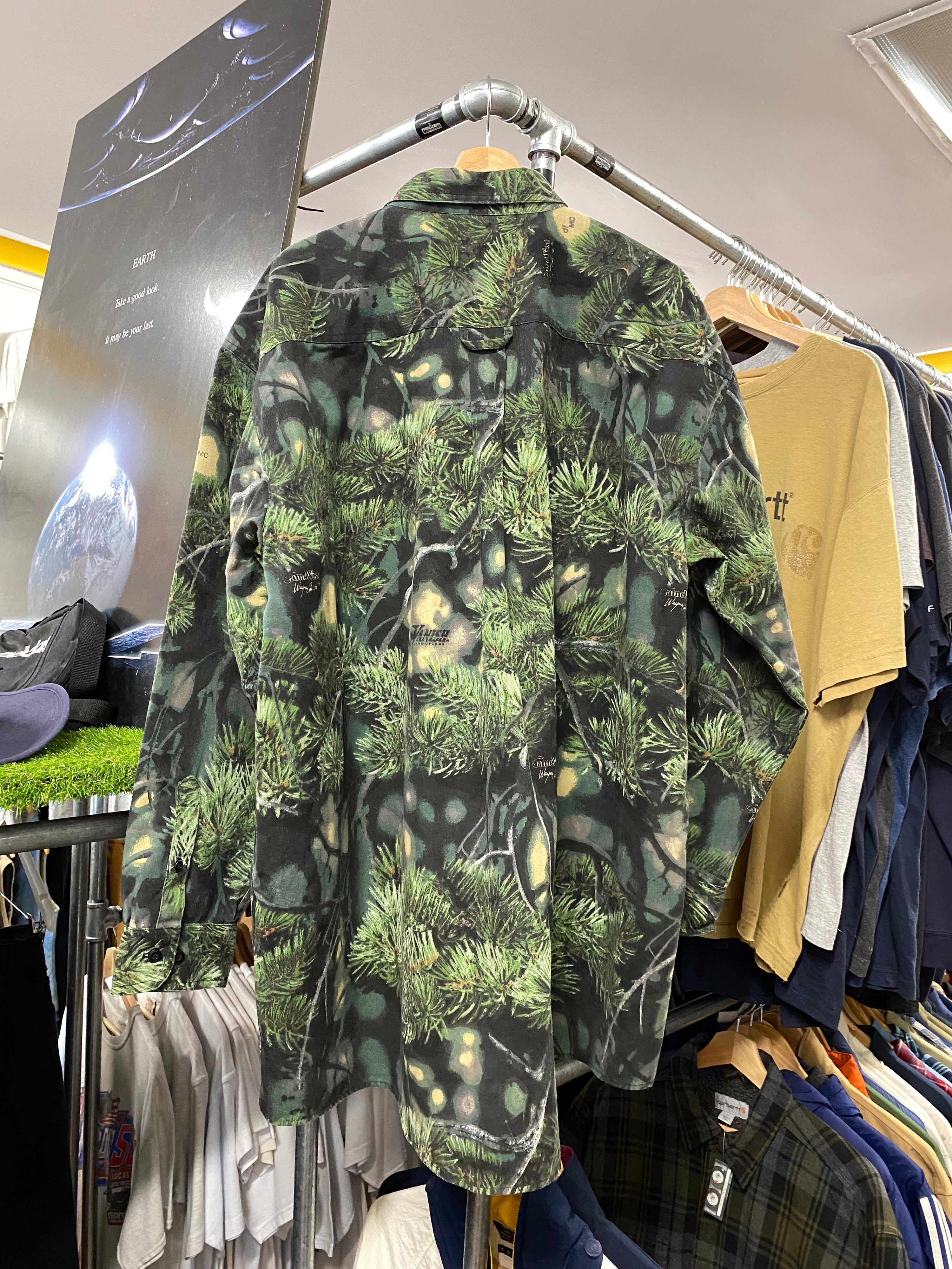 3XL - Dickies Pine-tree Camo Jacket/Overshirt