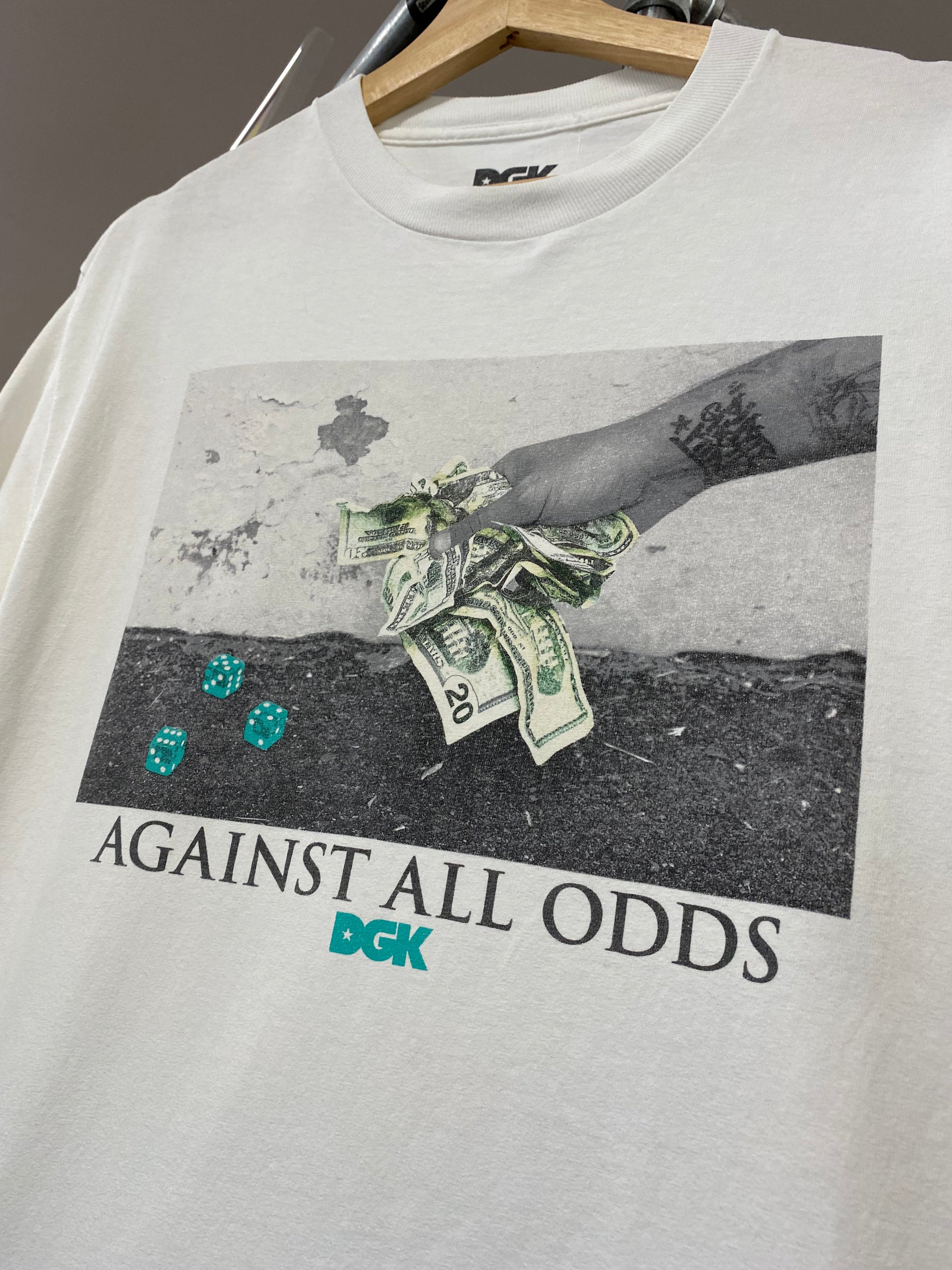 M - DGK Against All Odds Fistfull Of Dollars White Box Tee