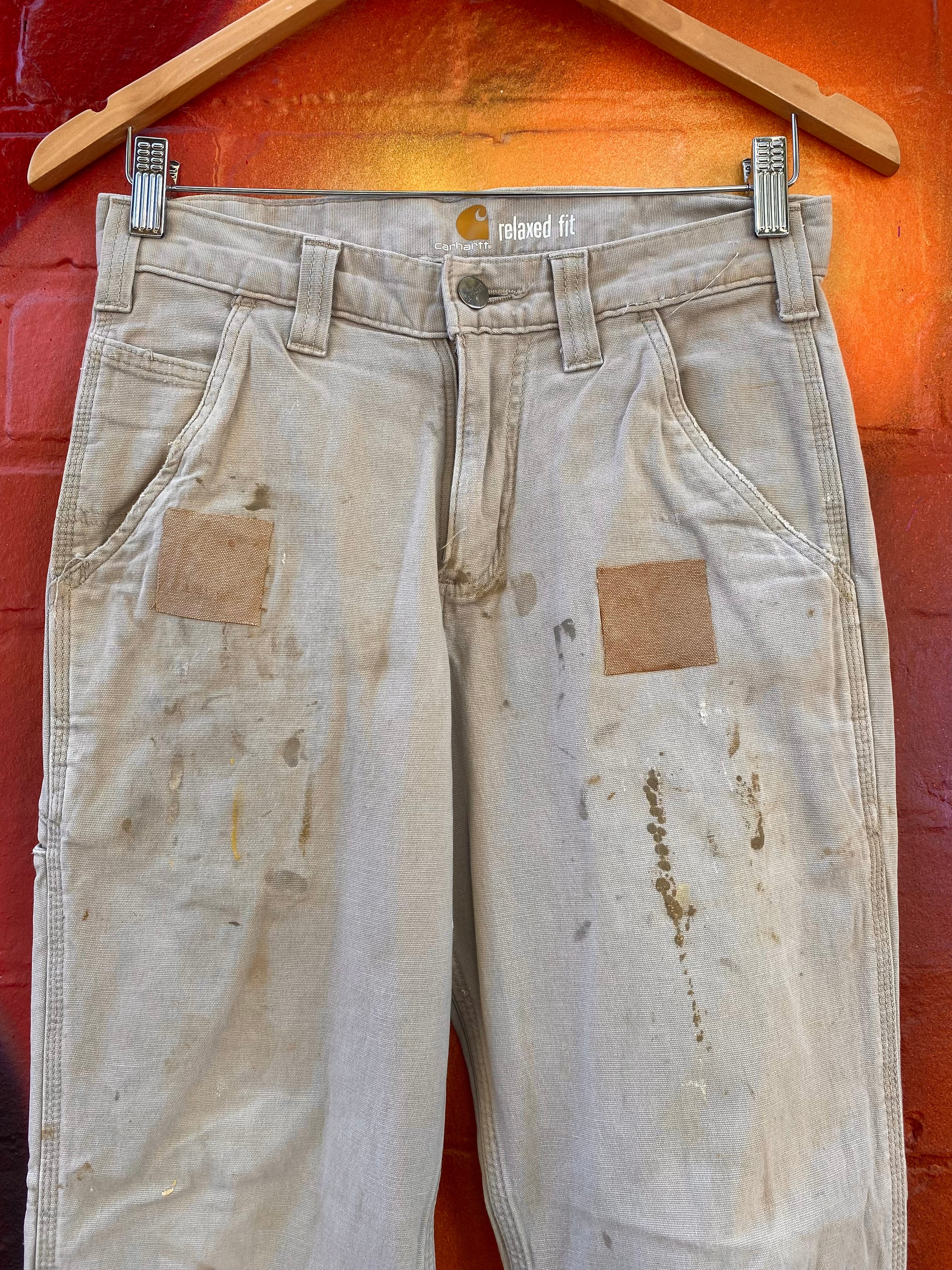 [28] Carhartt Thrashed 102291 Tan Pants