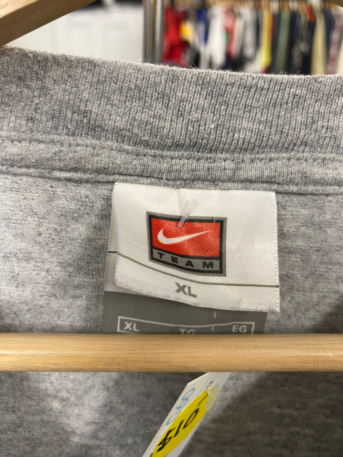 XL - Nike x Texas Longhorns Big Back DS Grey Tee