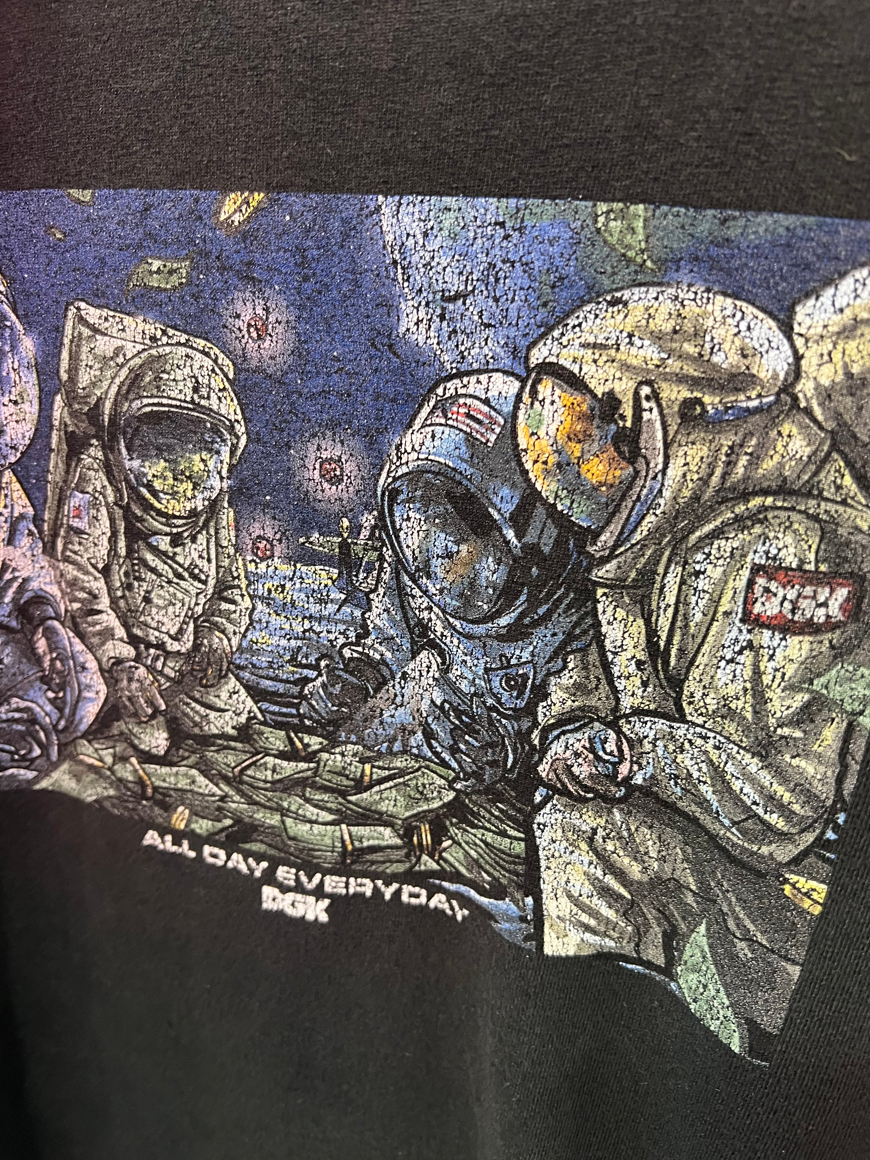 M - DGK Astronauts Counting Money Black Box Tee