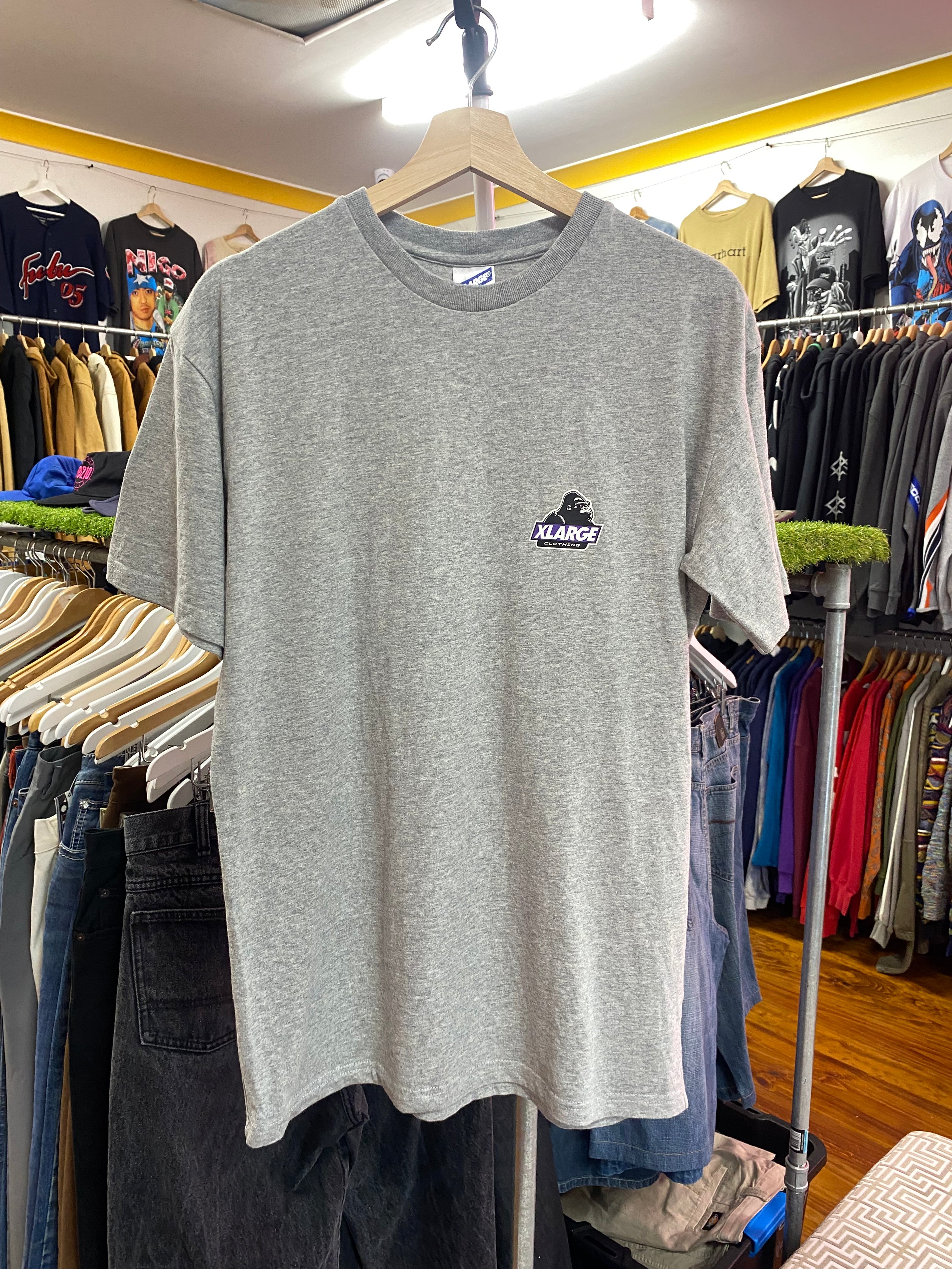 [S] XLARGE DS Gorilla Heather Grey Tee