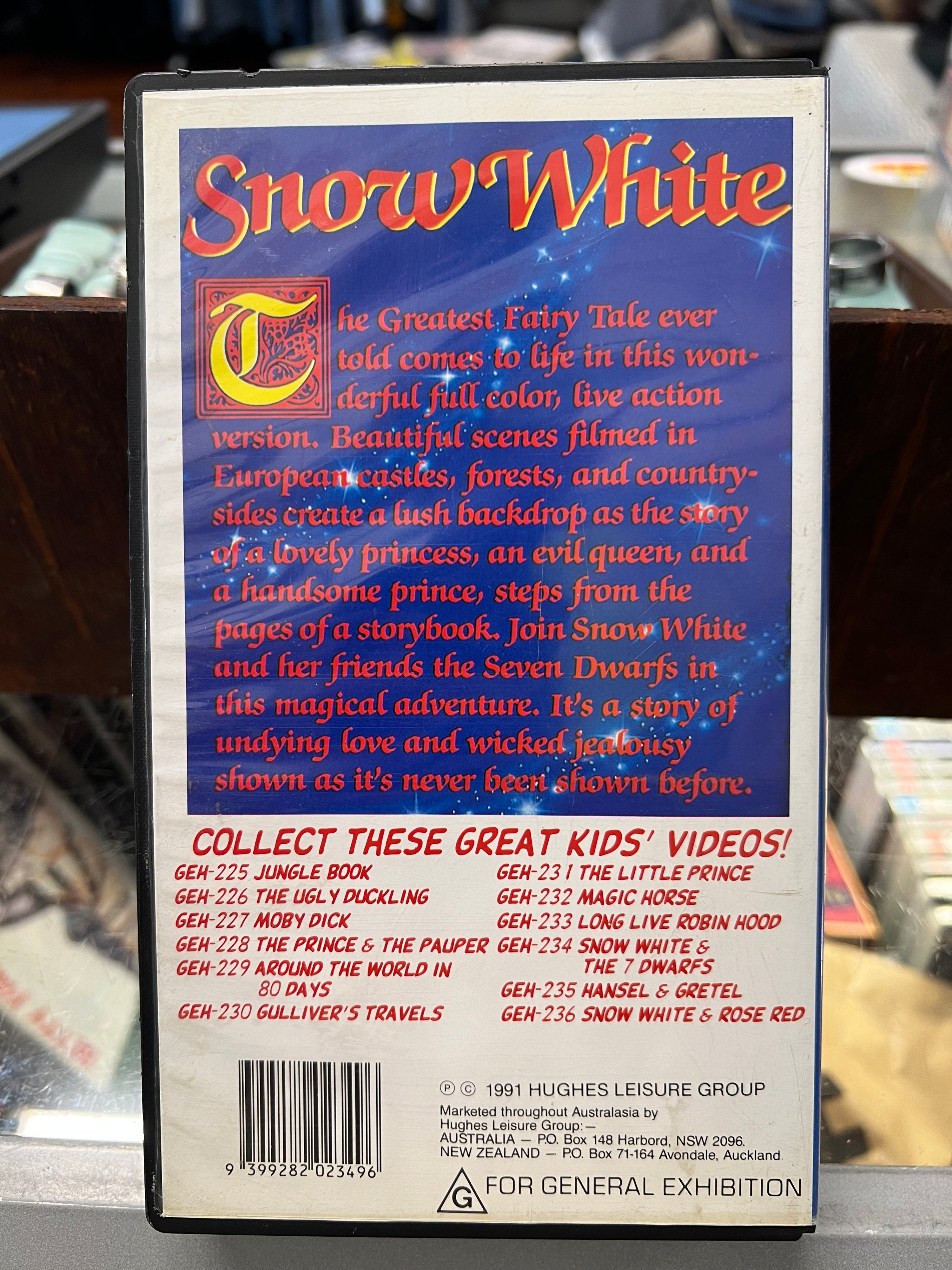 [VHS] 1991 Snow White Live Action