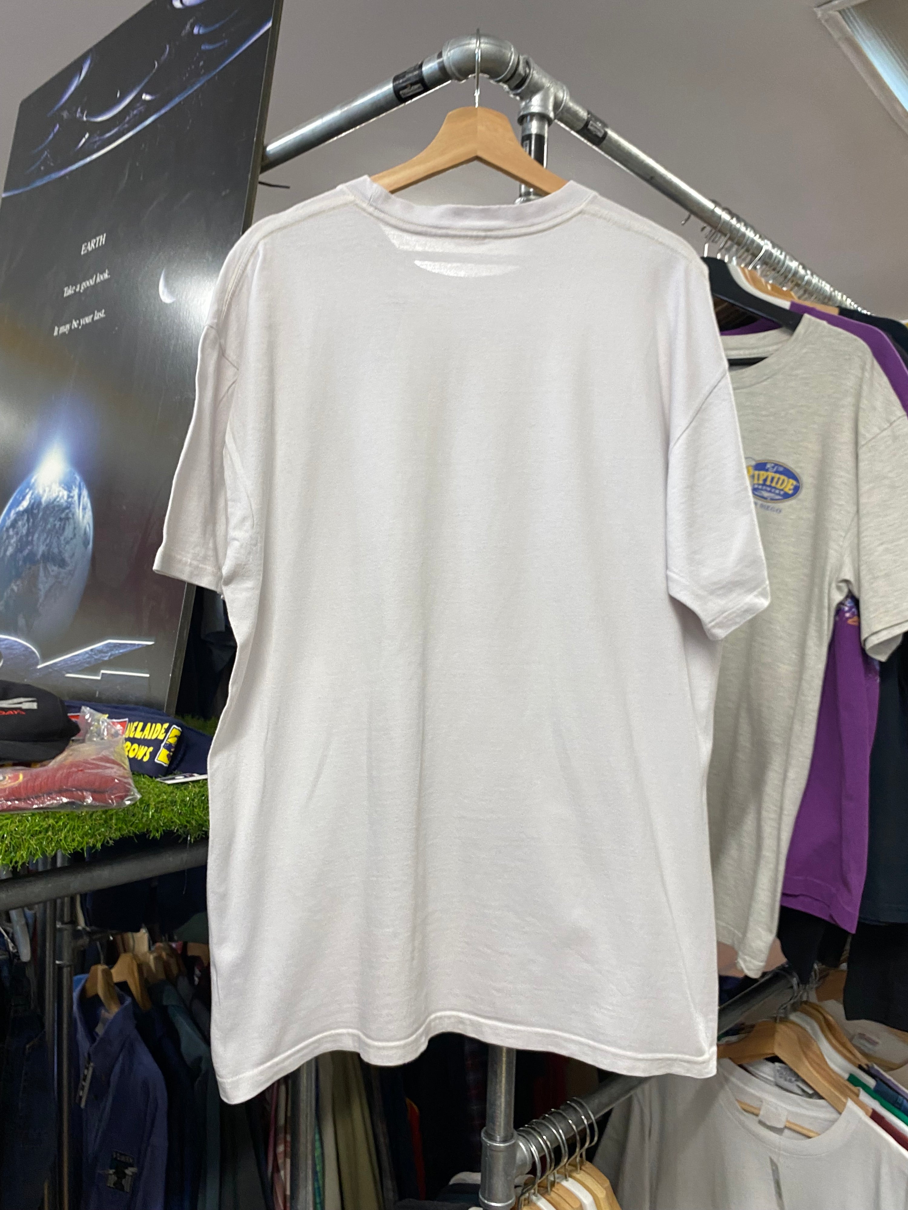 [L] 1995 Florida Panther Endangered White Tee