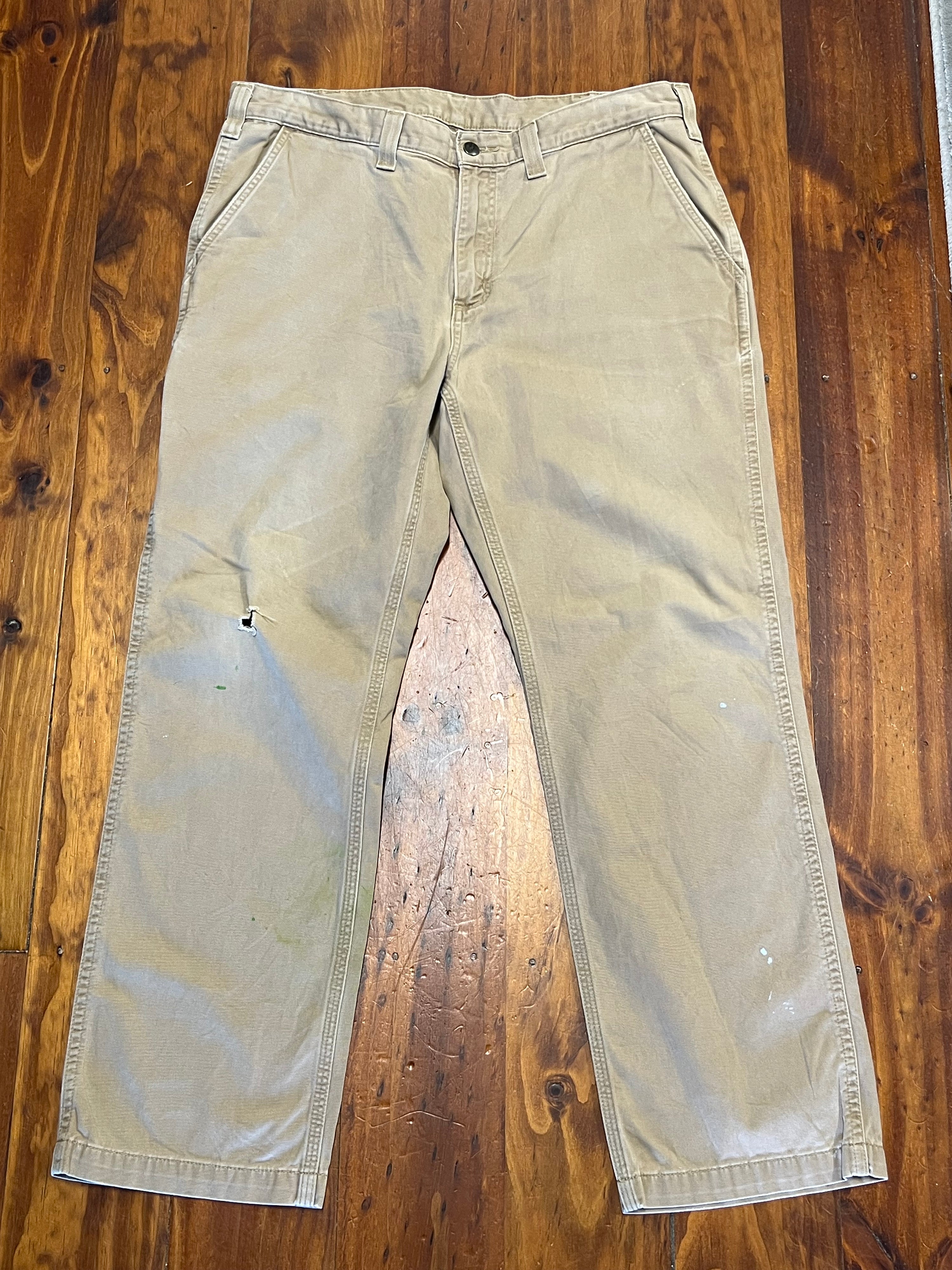 [36] Carhartt Paint Spatter Chinos 36x30