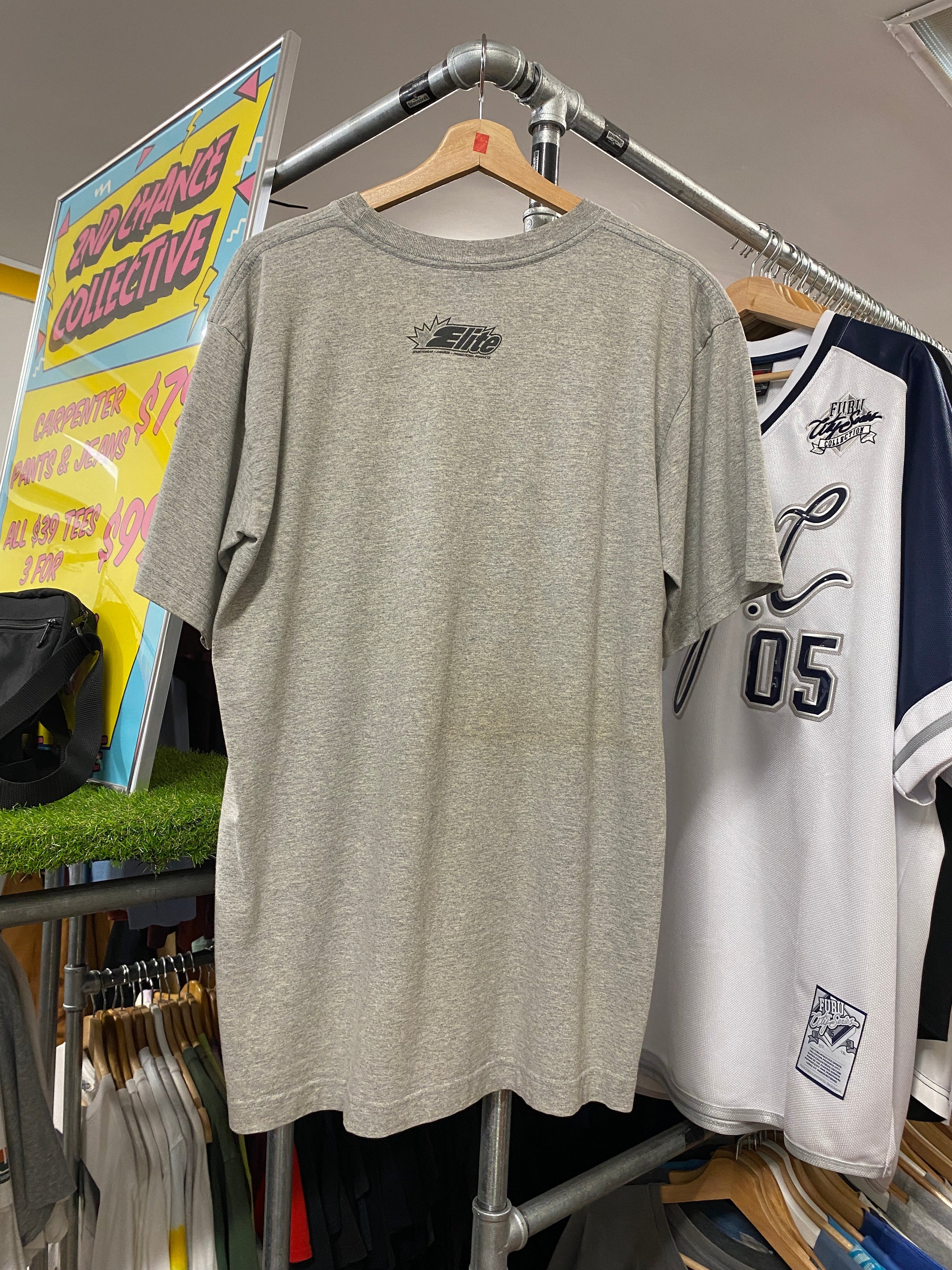 M - Adidas Elite Grey Tee