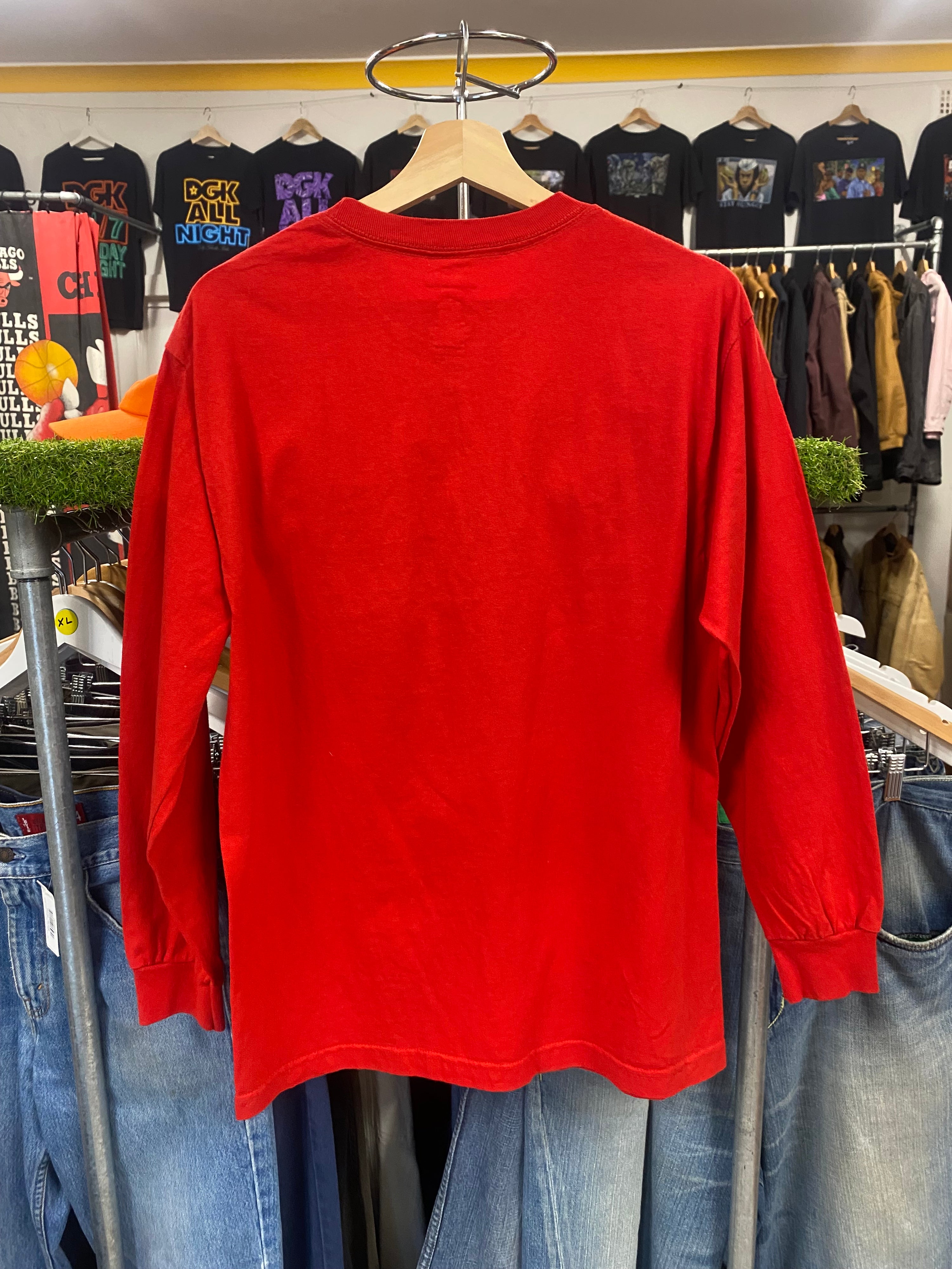 [M] Joey Logano #22 Red Long Sleeve Tshirt