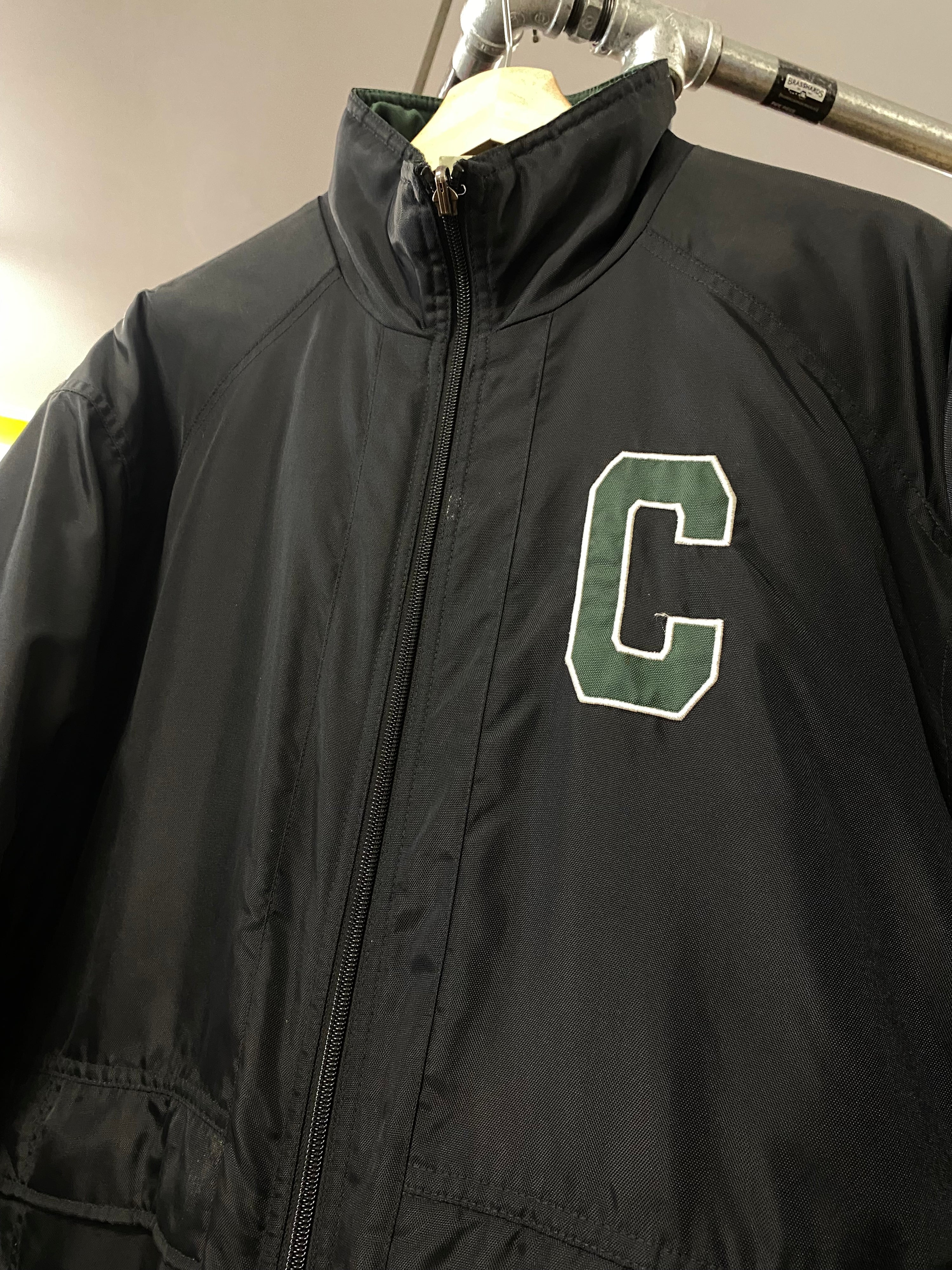 [M] Champion Reversable Black/Green Puffer