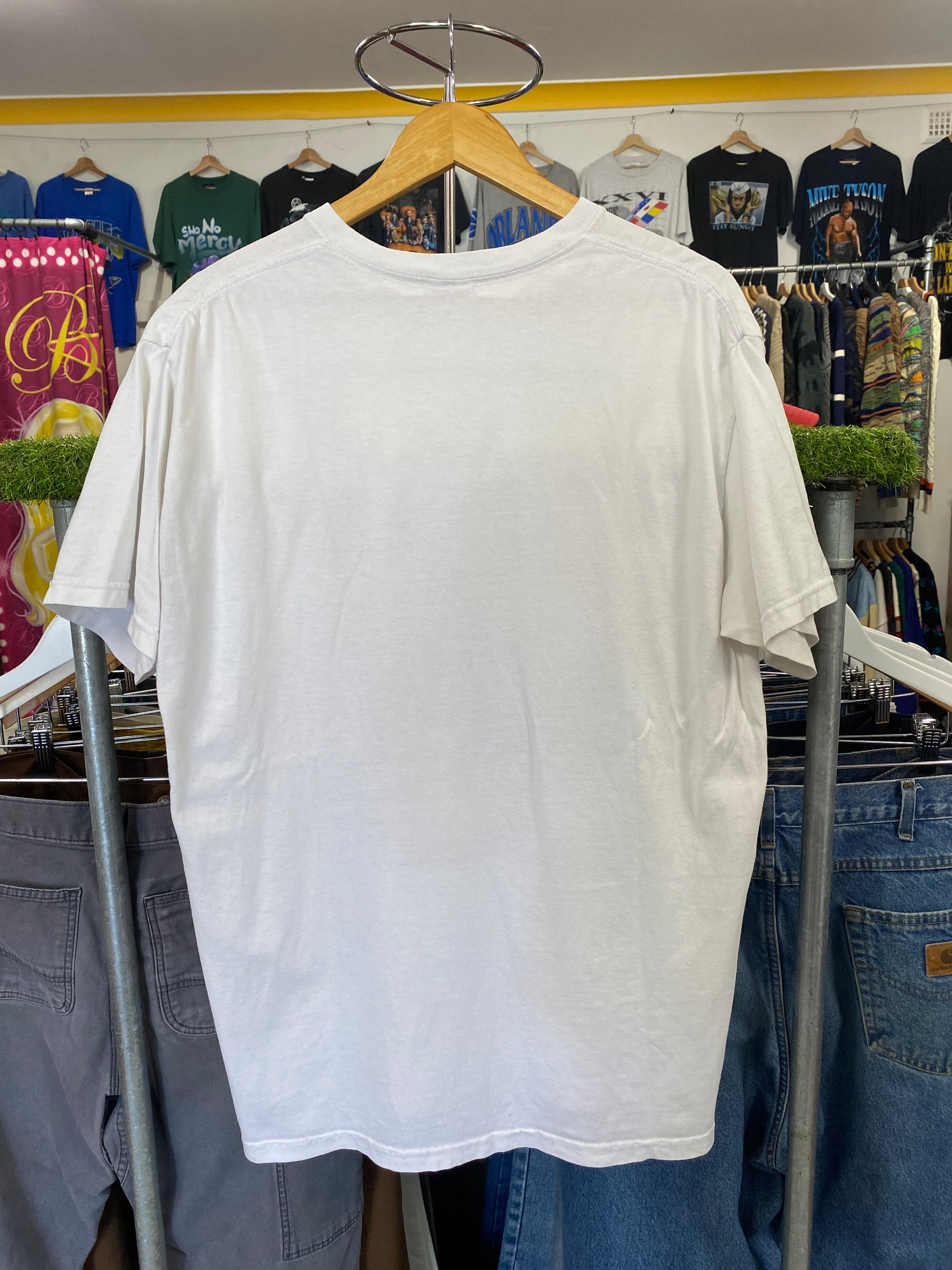 L - 2000s Eazy E Skateboard White Tee