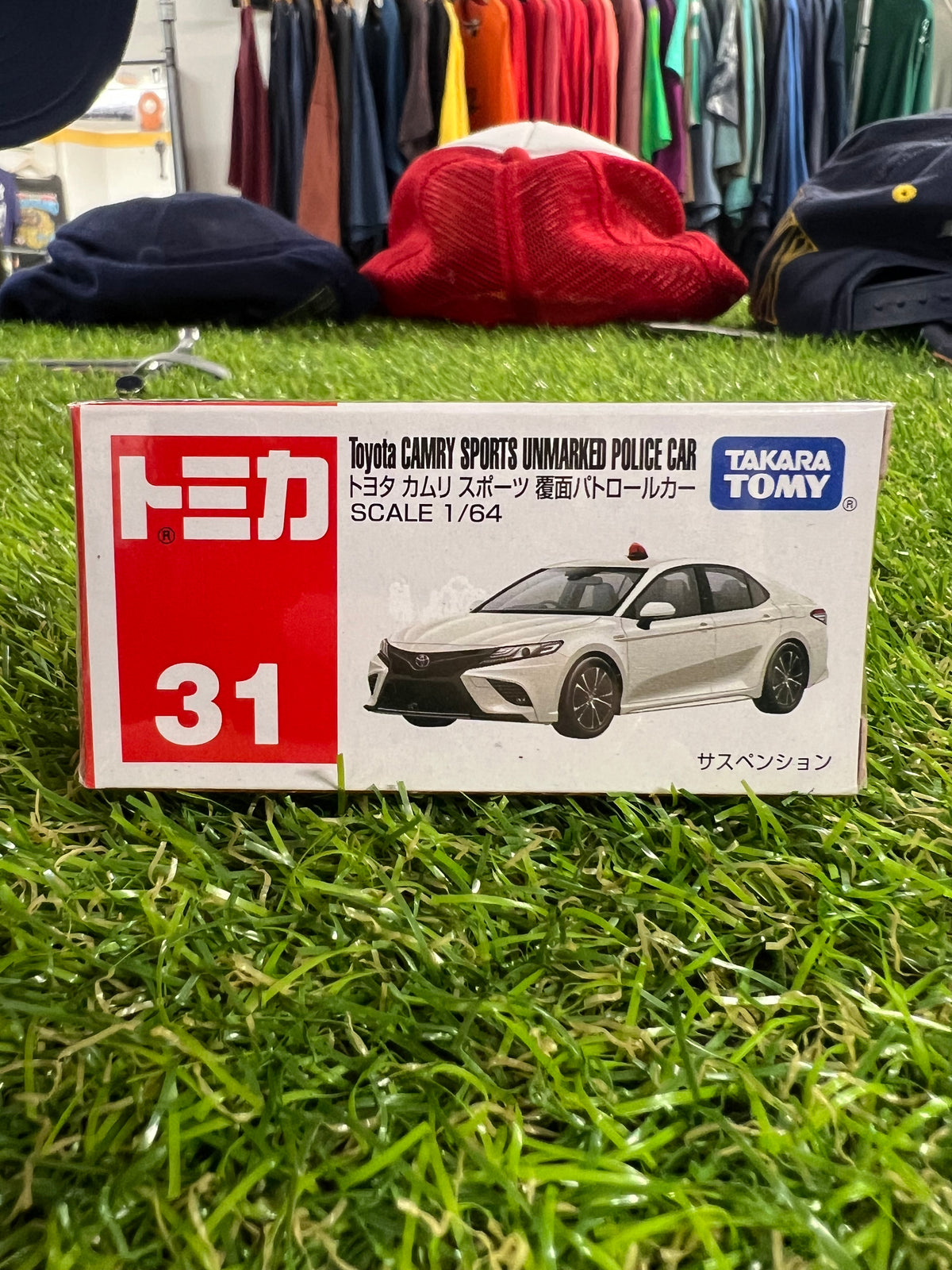 Takara Tomy 31 Toyota Camry Sports Unmarked Police Car