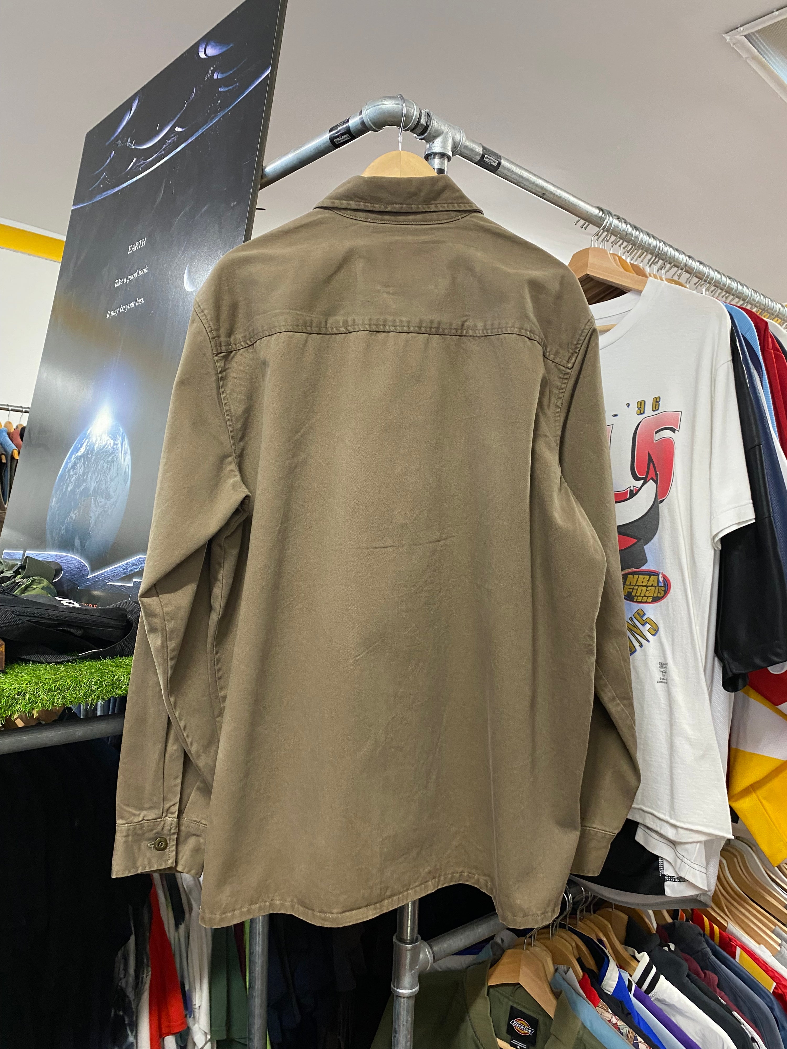 [XL] GUESS Olive Work Over Jacket