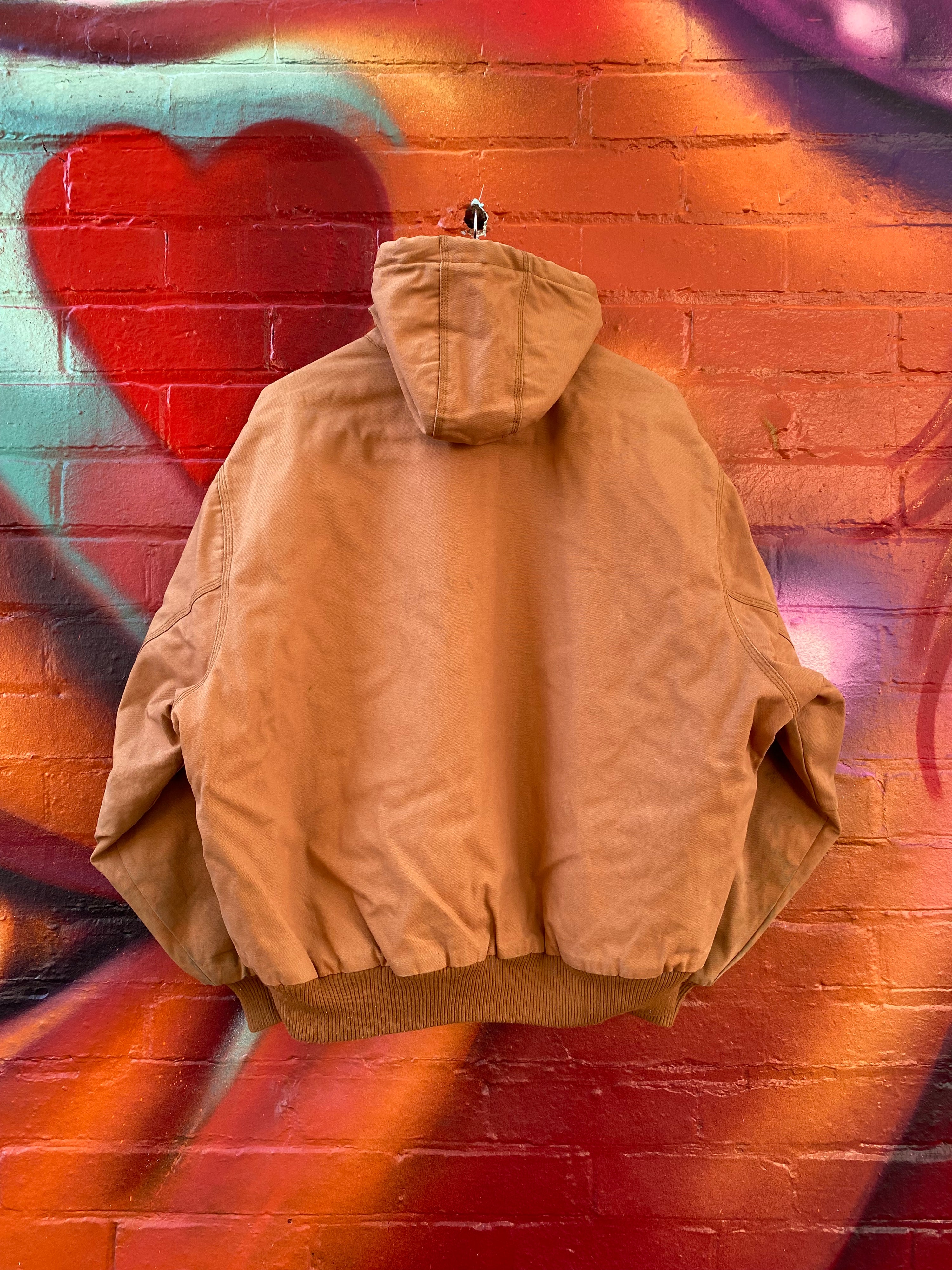 [XL] Carhartt Light Brown Active Jacket w/ Chore Pockets