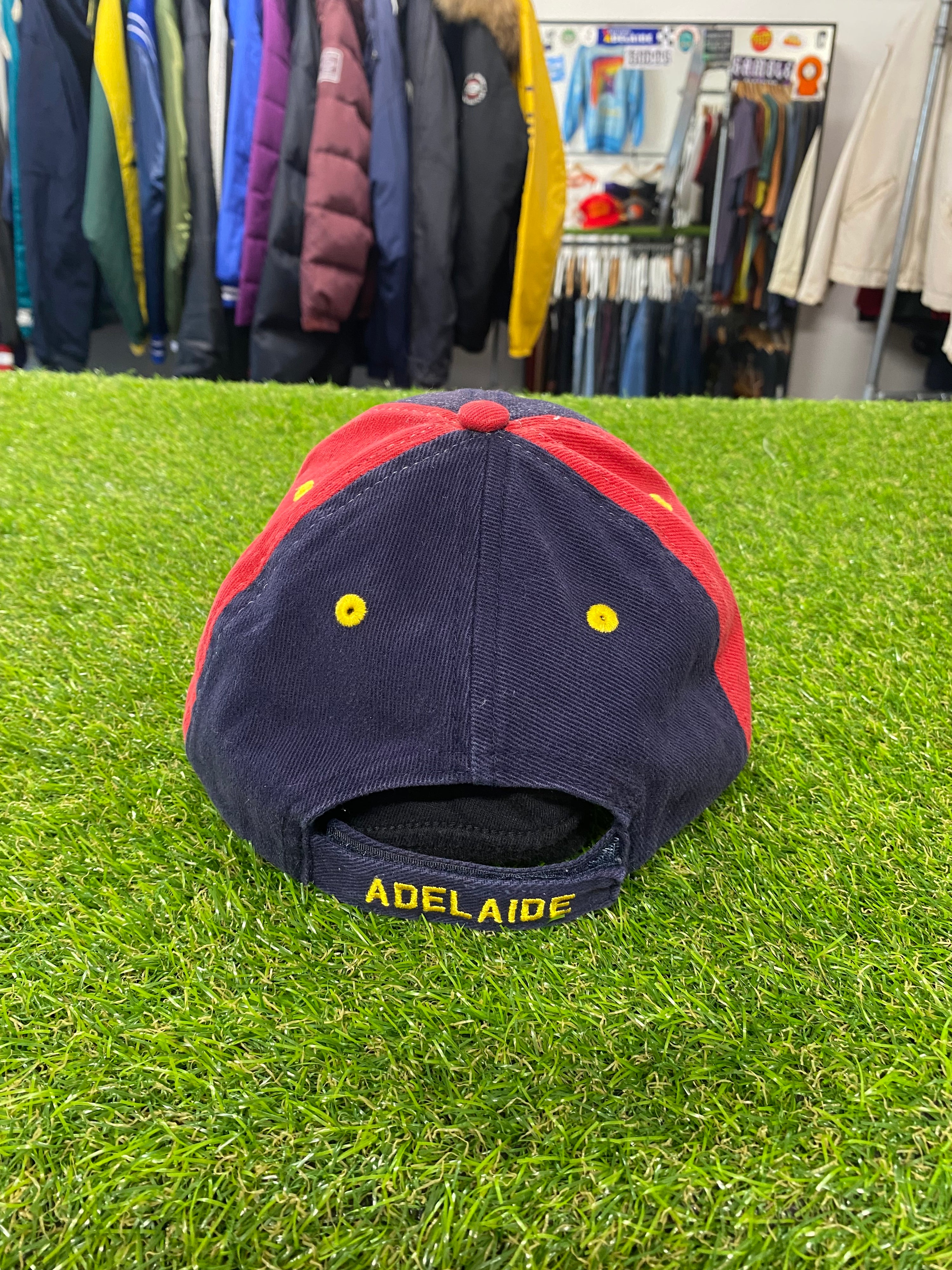 2000s Embroidered Adelaide Crows Blue/Red Hat