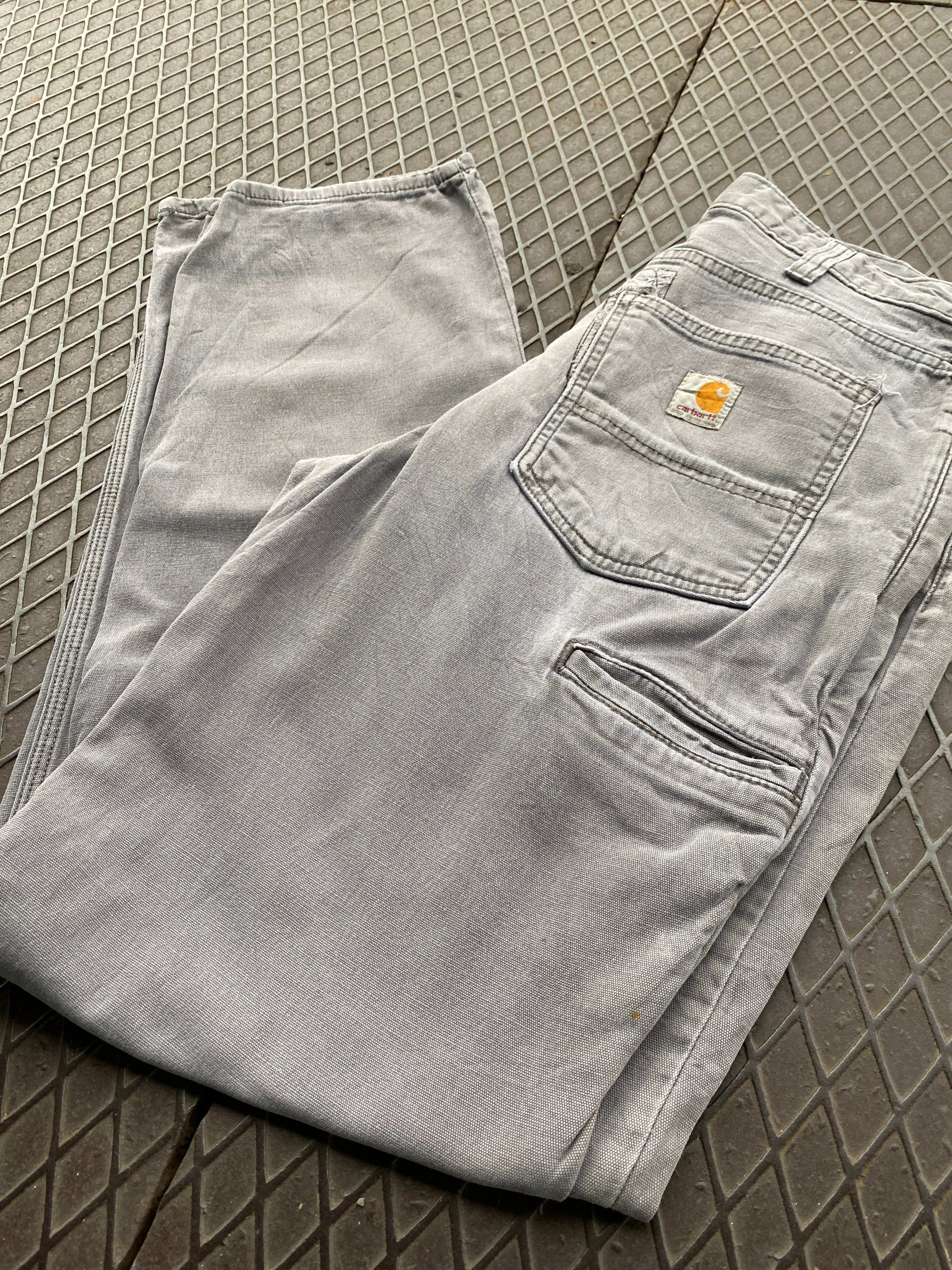 34 - Carhartt Pants Grey Relaxed Fit P101