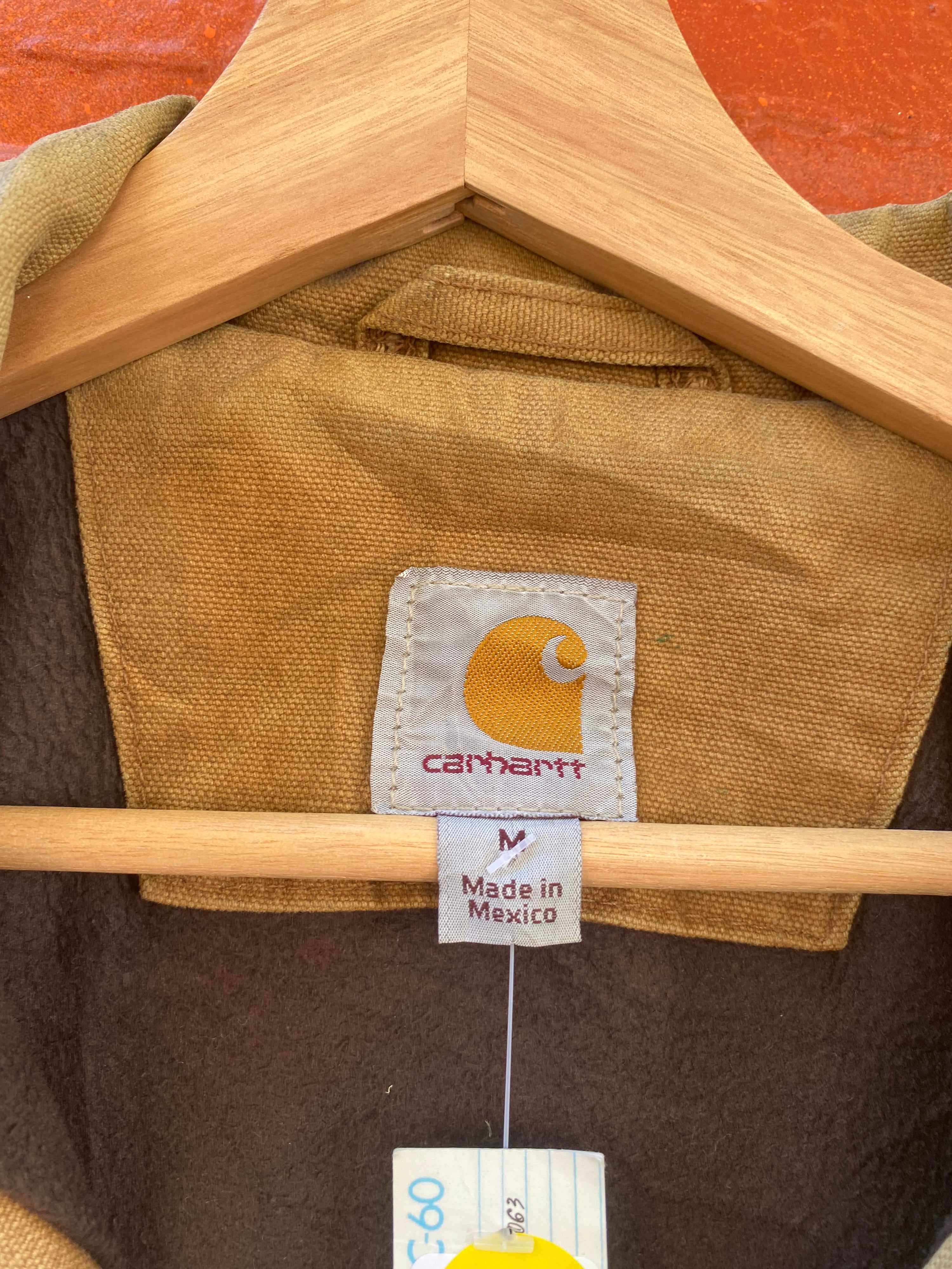 [M] Carhartt Light Brown Coat 101230