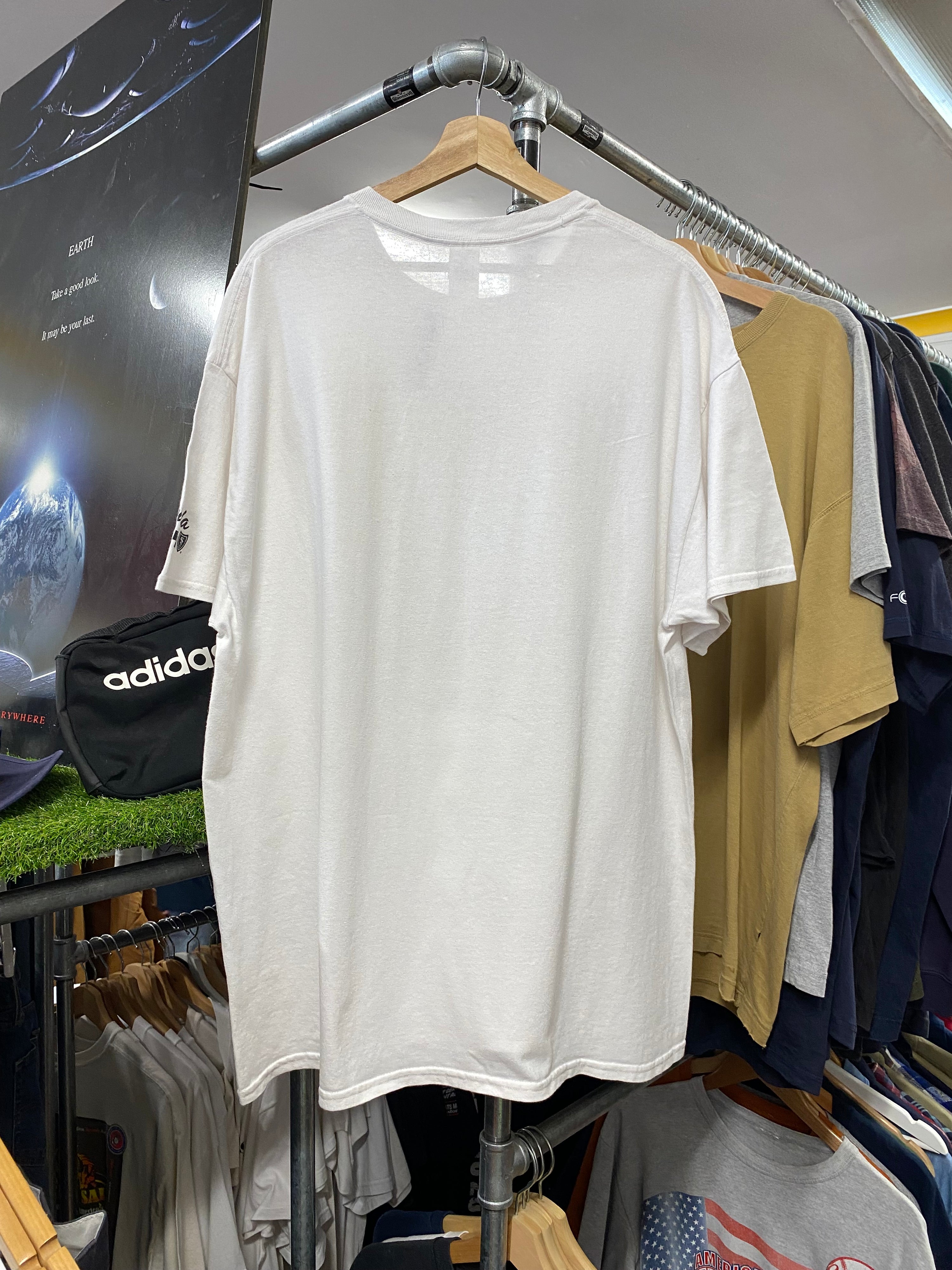 [XL] Miami Heat Basketball White Tee