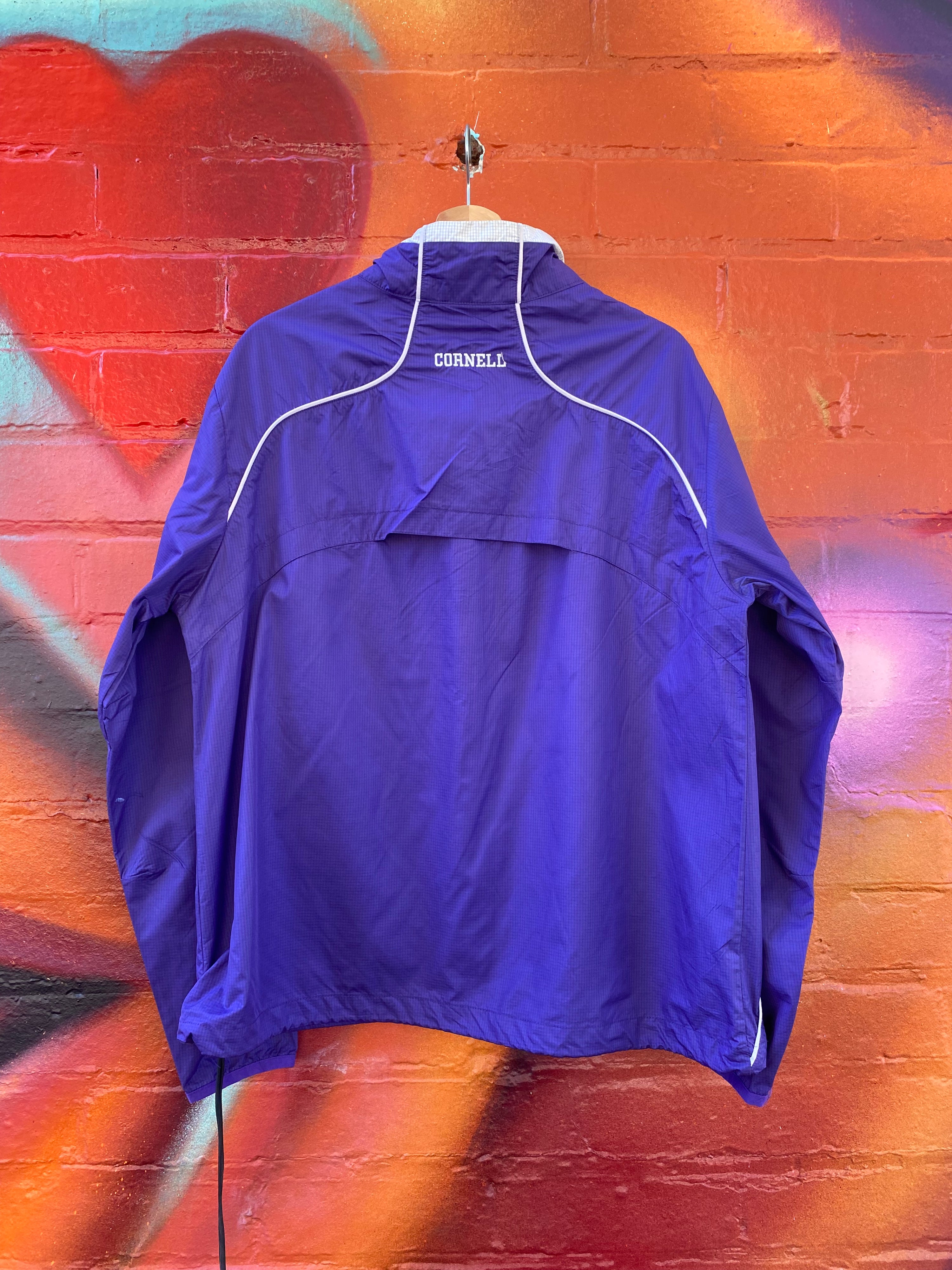 [XL] Nike x Cornell Rams Purple Zip-up Jacket