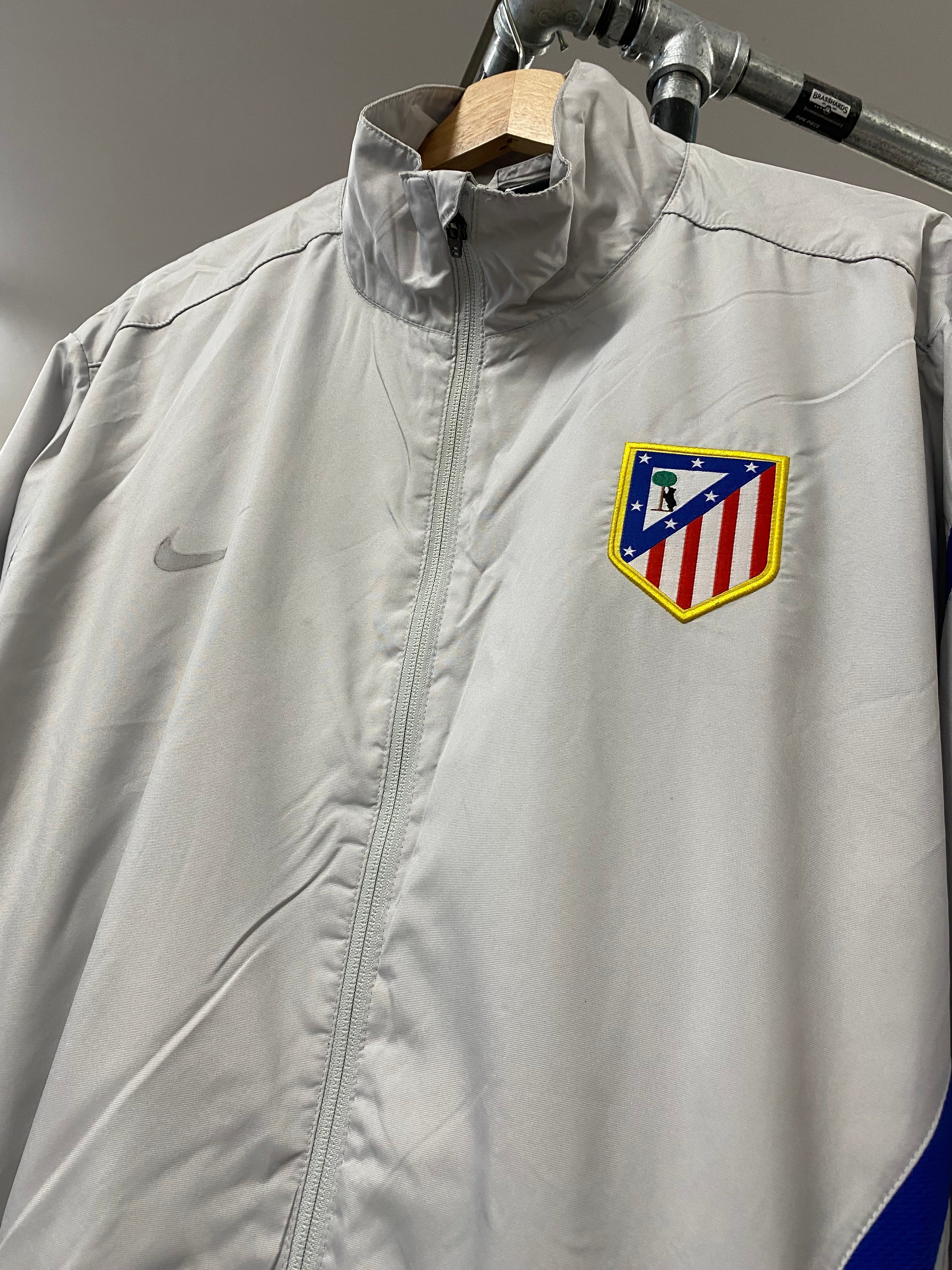 [XL] Nike Atletico Madrid Grey Windbreaker