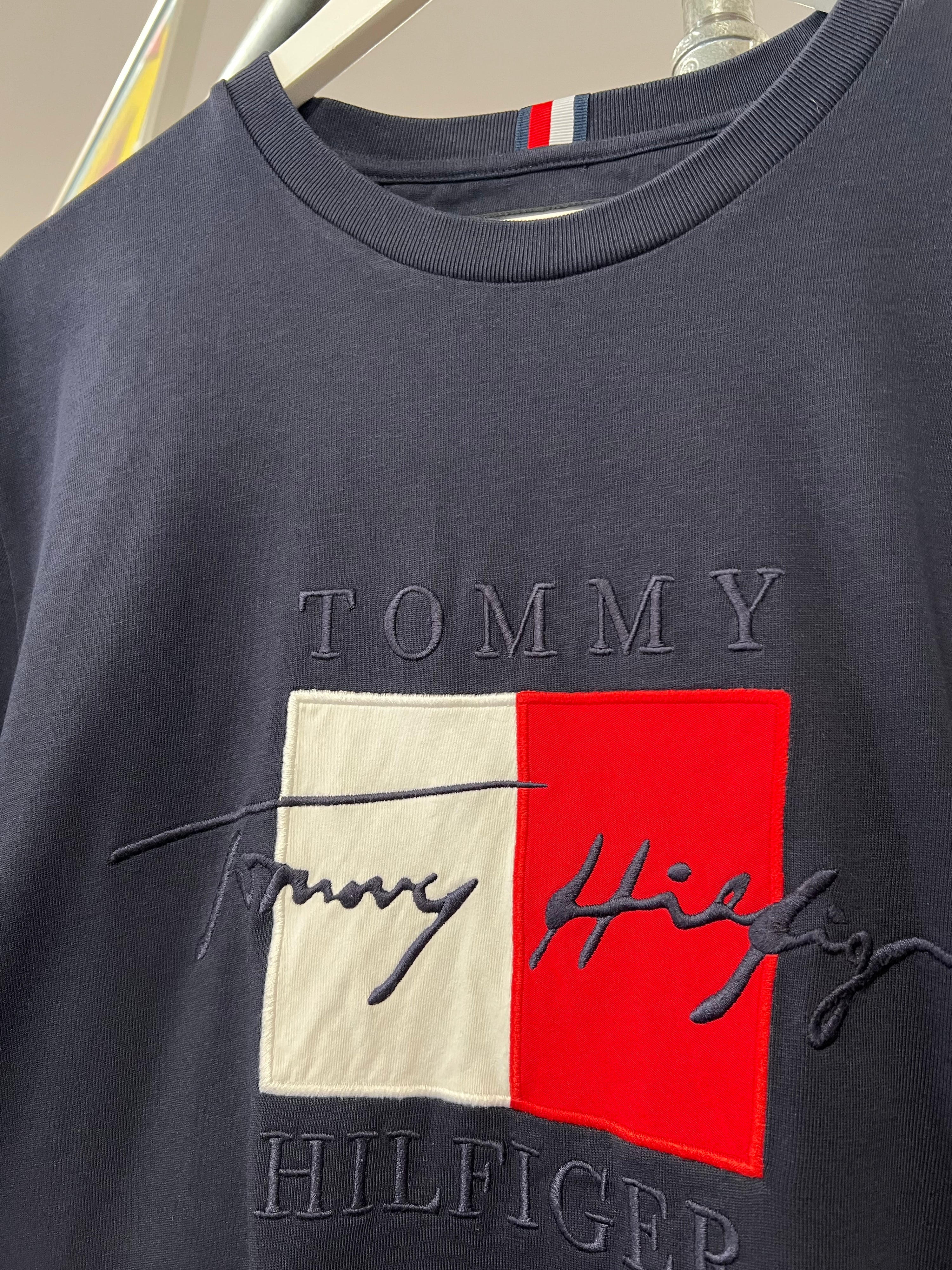 XL - Tommy Hilfiger Embroidered DB Tee