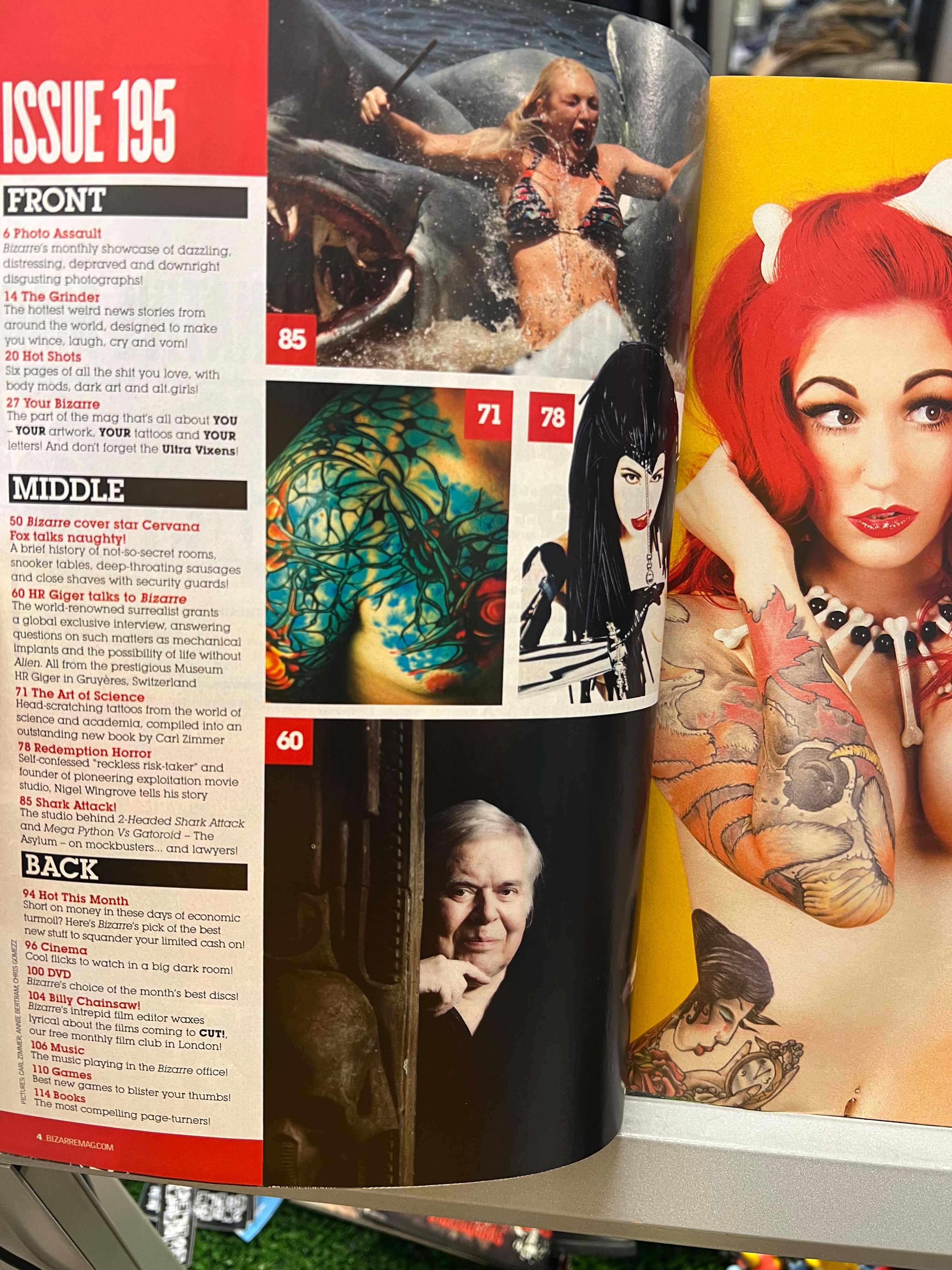 Bizarre Magazine Issue 195 December 2012