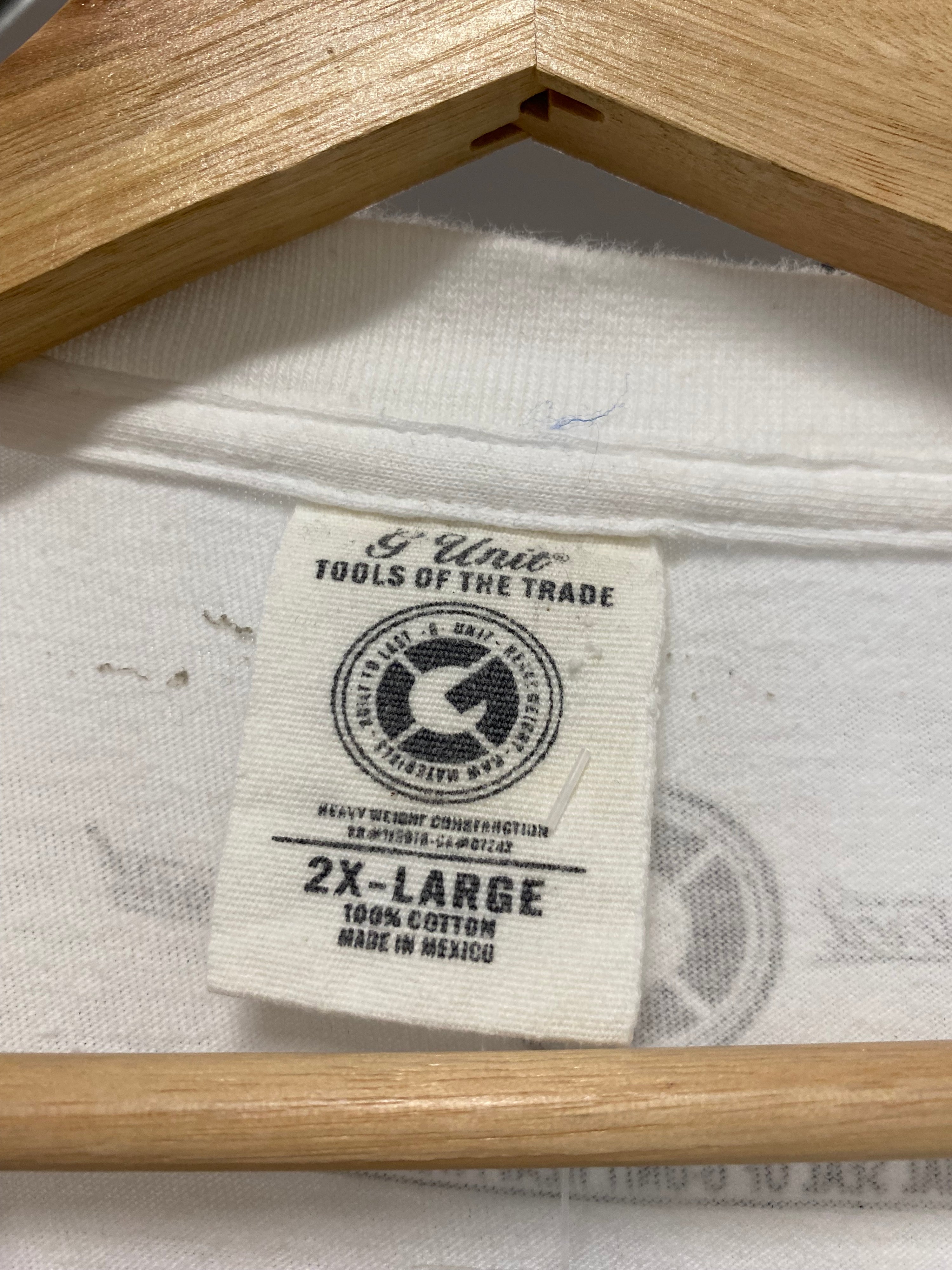 2XL - G-Unit Straight To The Bank WhiteTee