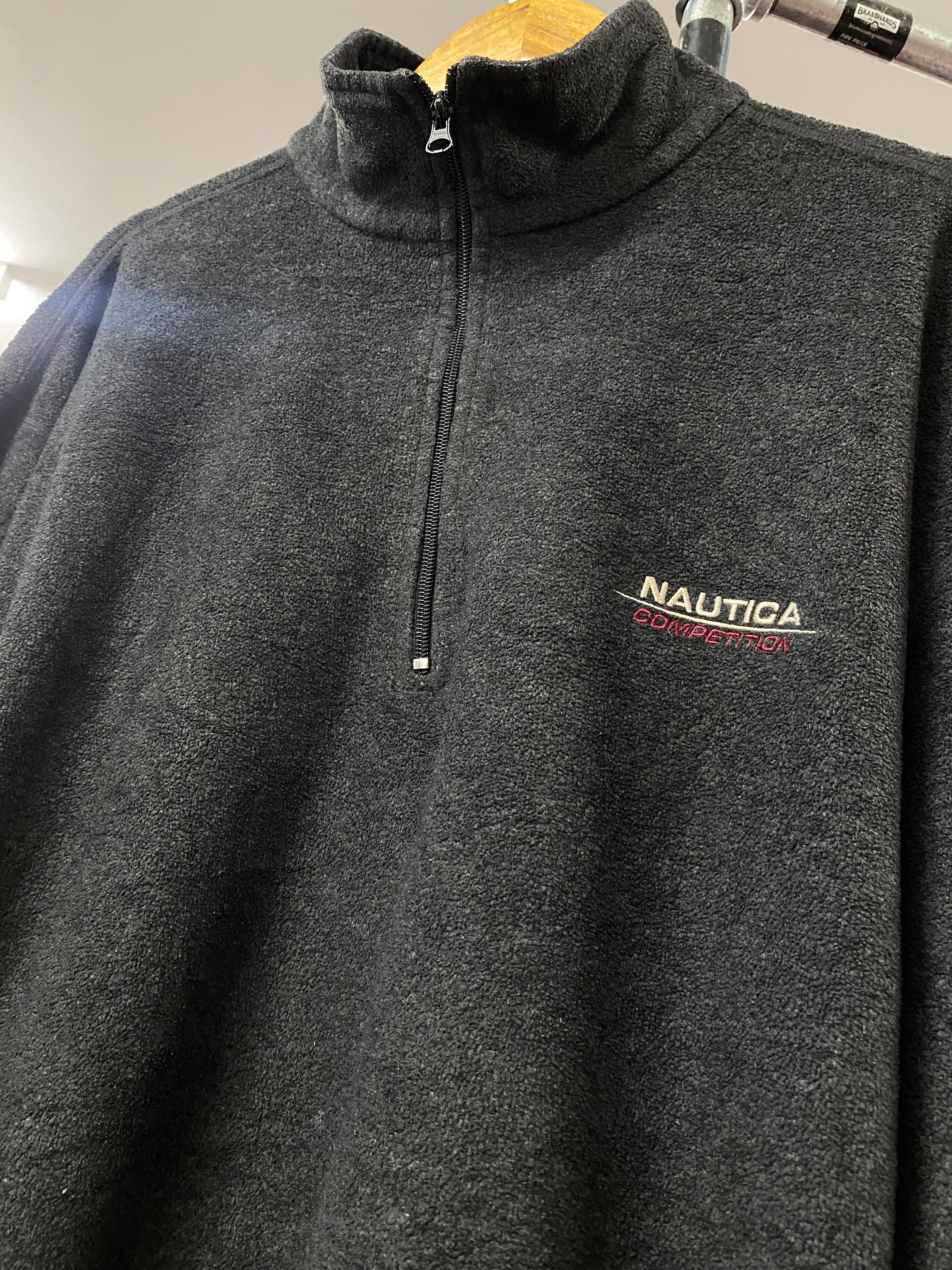 XL - Nautica Competition Grey 1/4 Zip Fleece