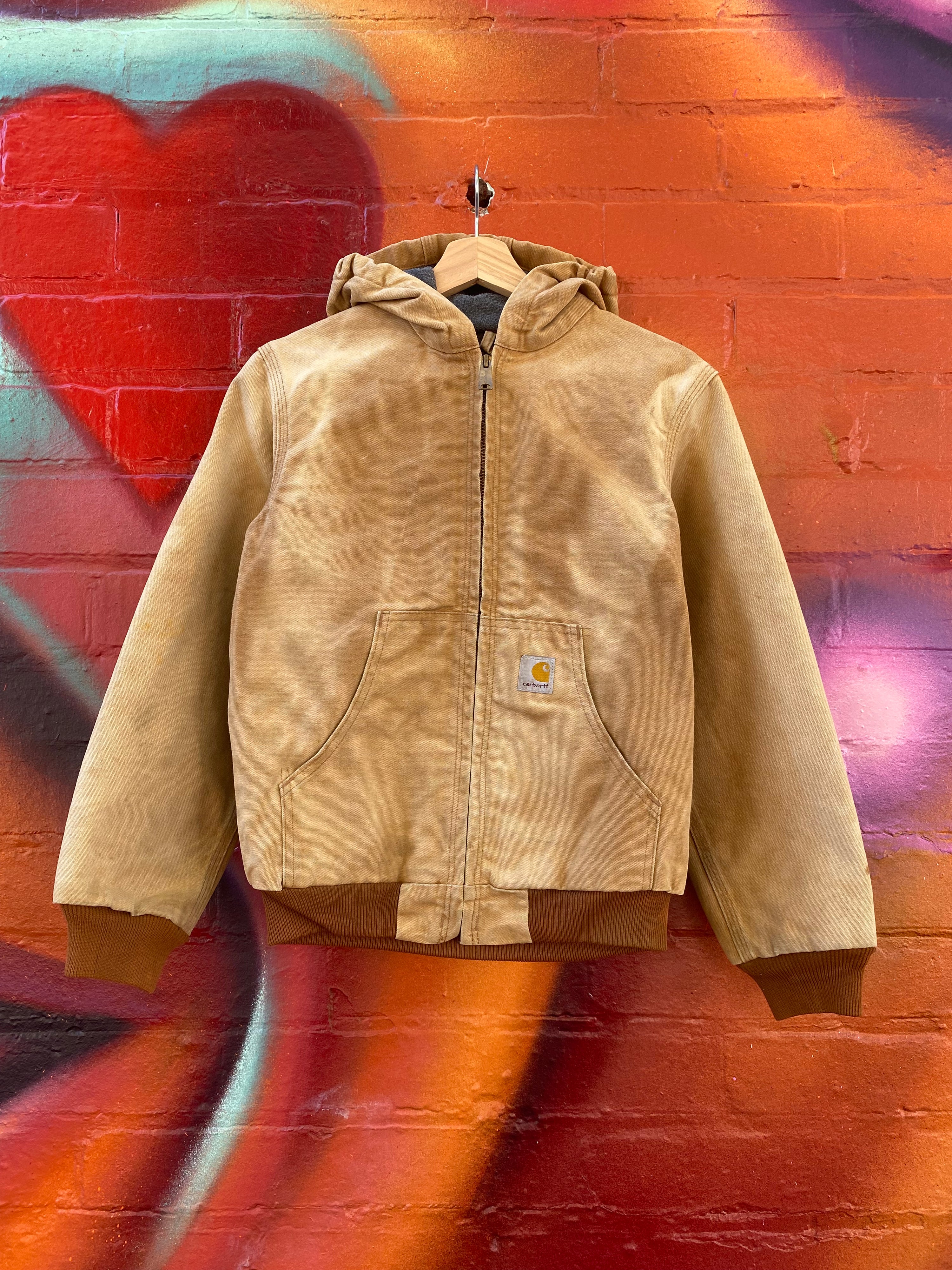 [XS/S] Vintage Carhartt Faded Light Brown Active Jacket