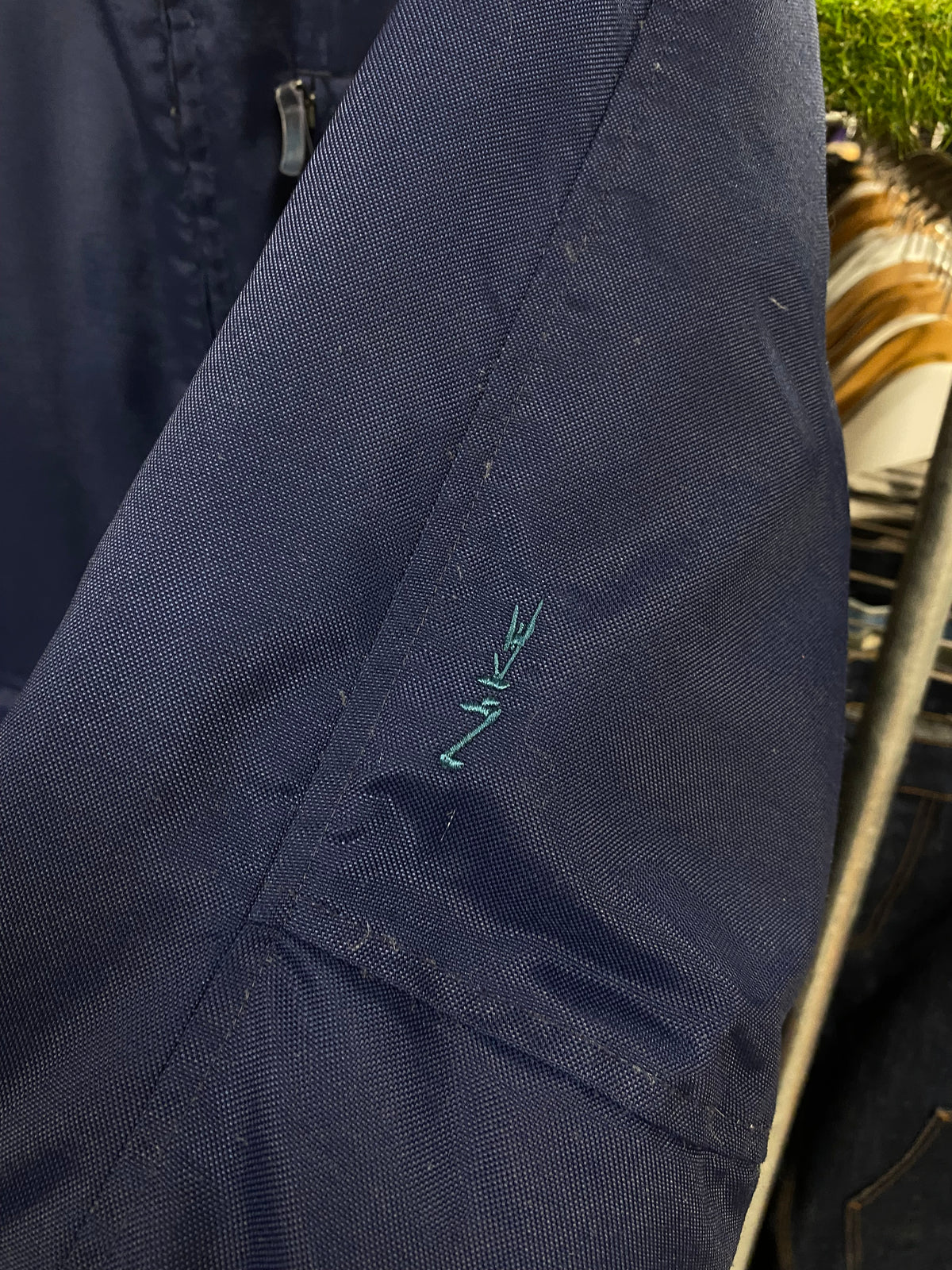 [M] Nike Large Blue Down Filled Winter Coat