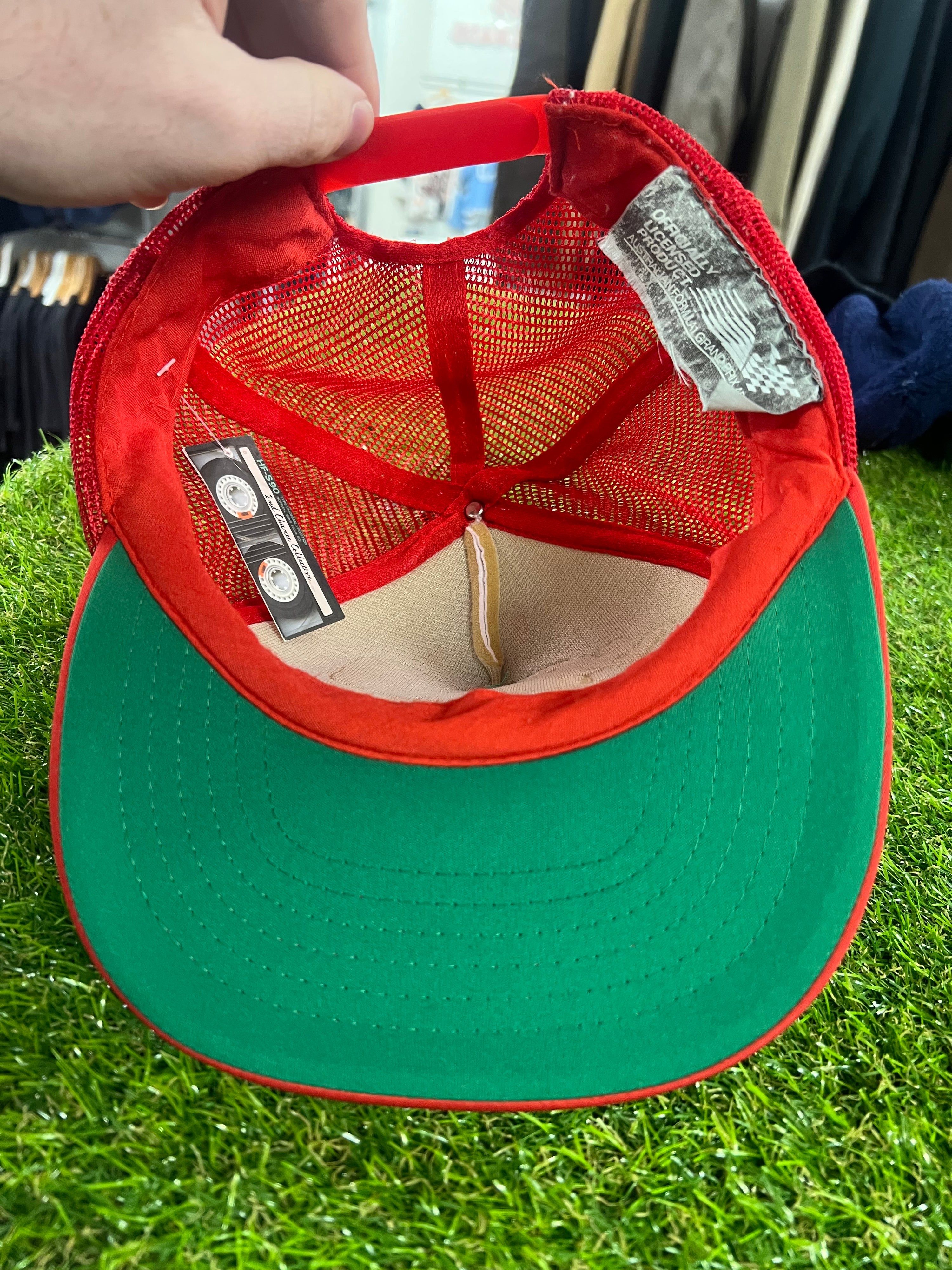 Vintage Australian Grand Prix Mesh Trucker Cap