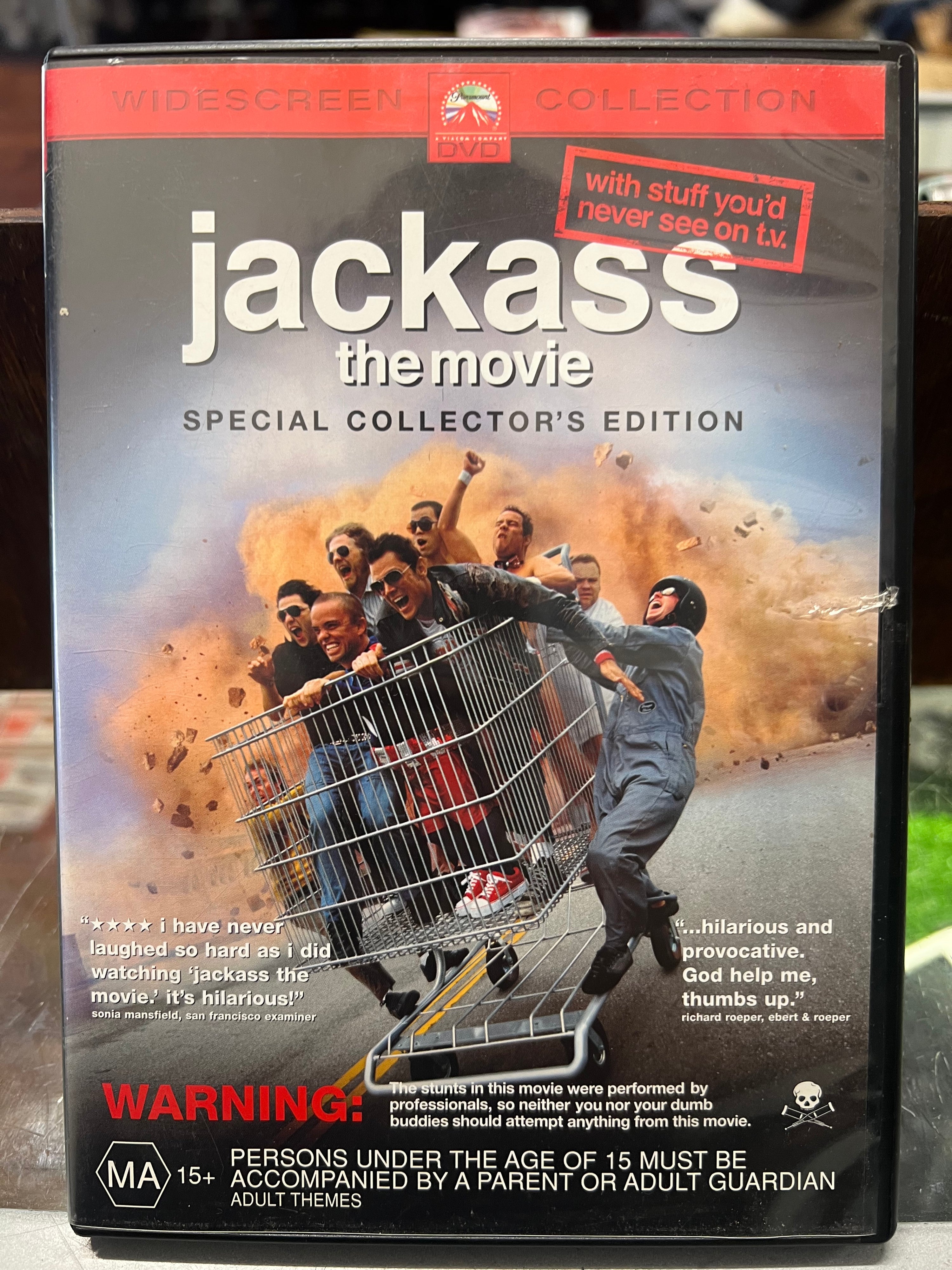 Jackass The Movie Collectors Edition DVD