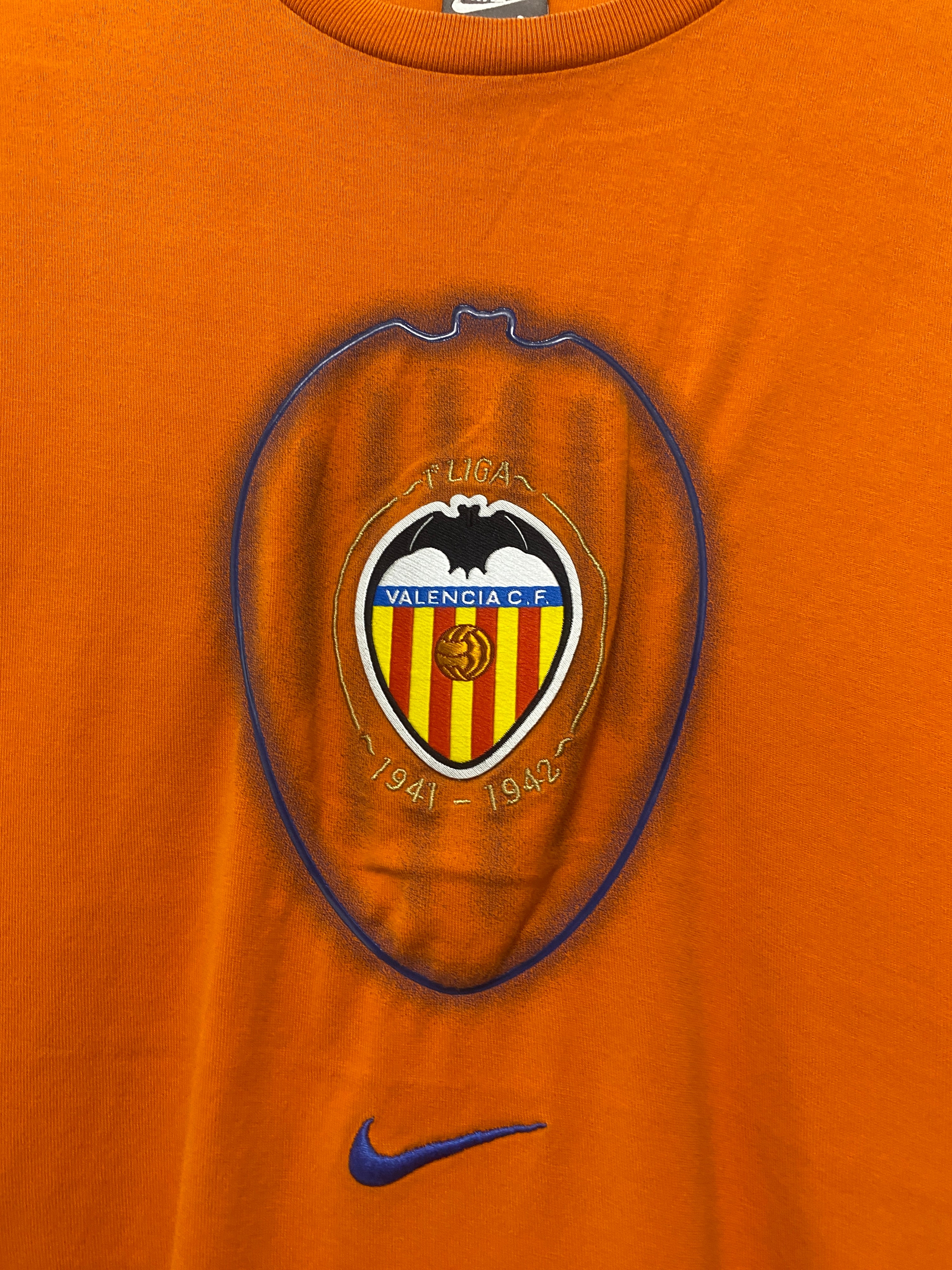 M - Nike Valencia C.F Orange Tee