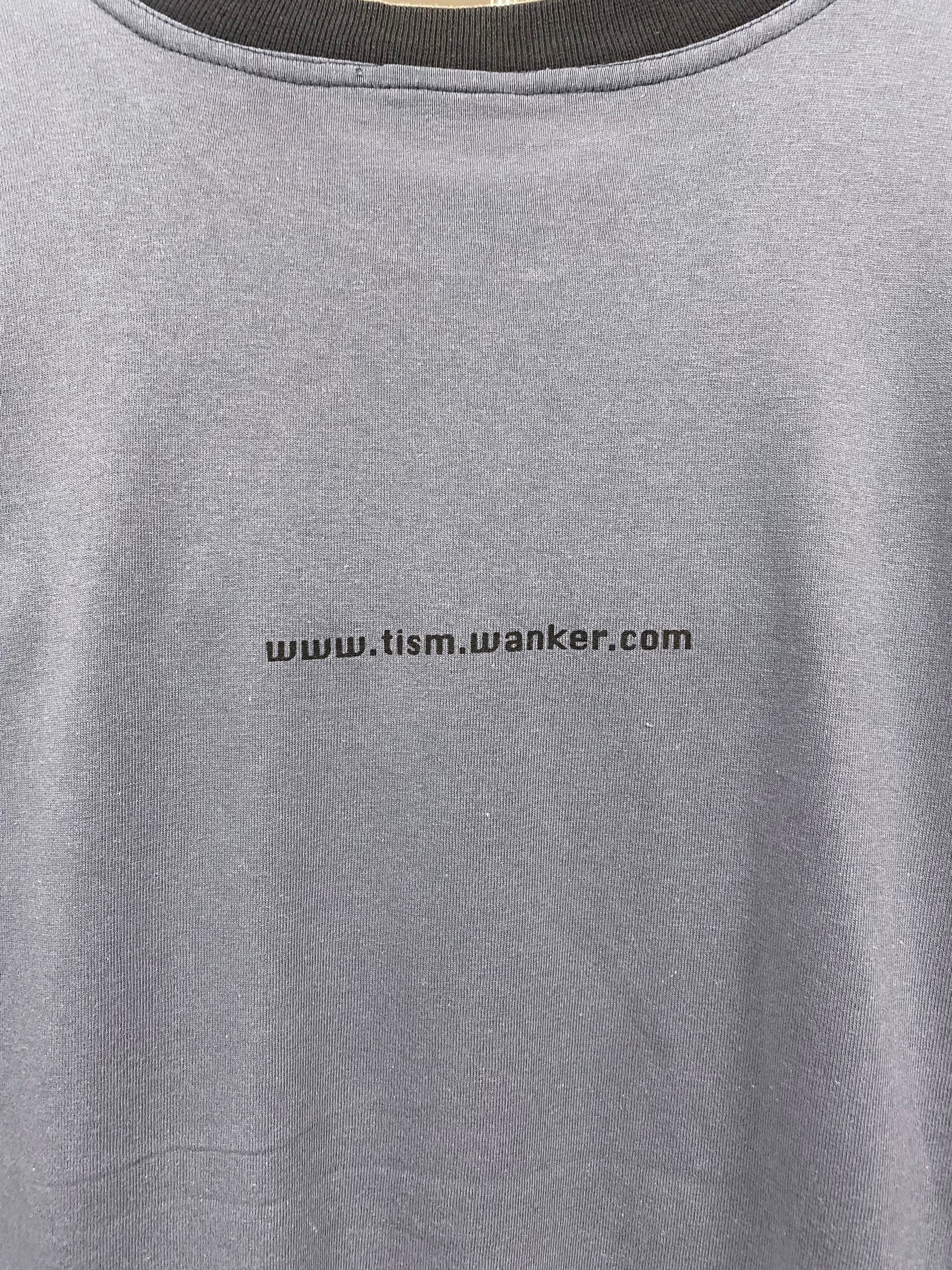 [M] 1990s Tism Double Sided Ringer Tshirt