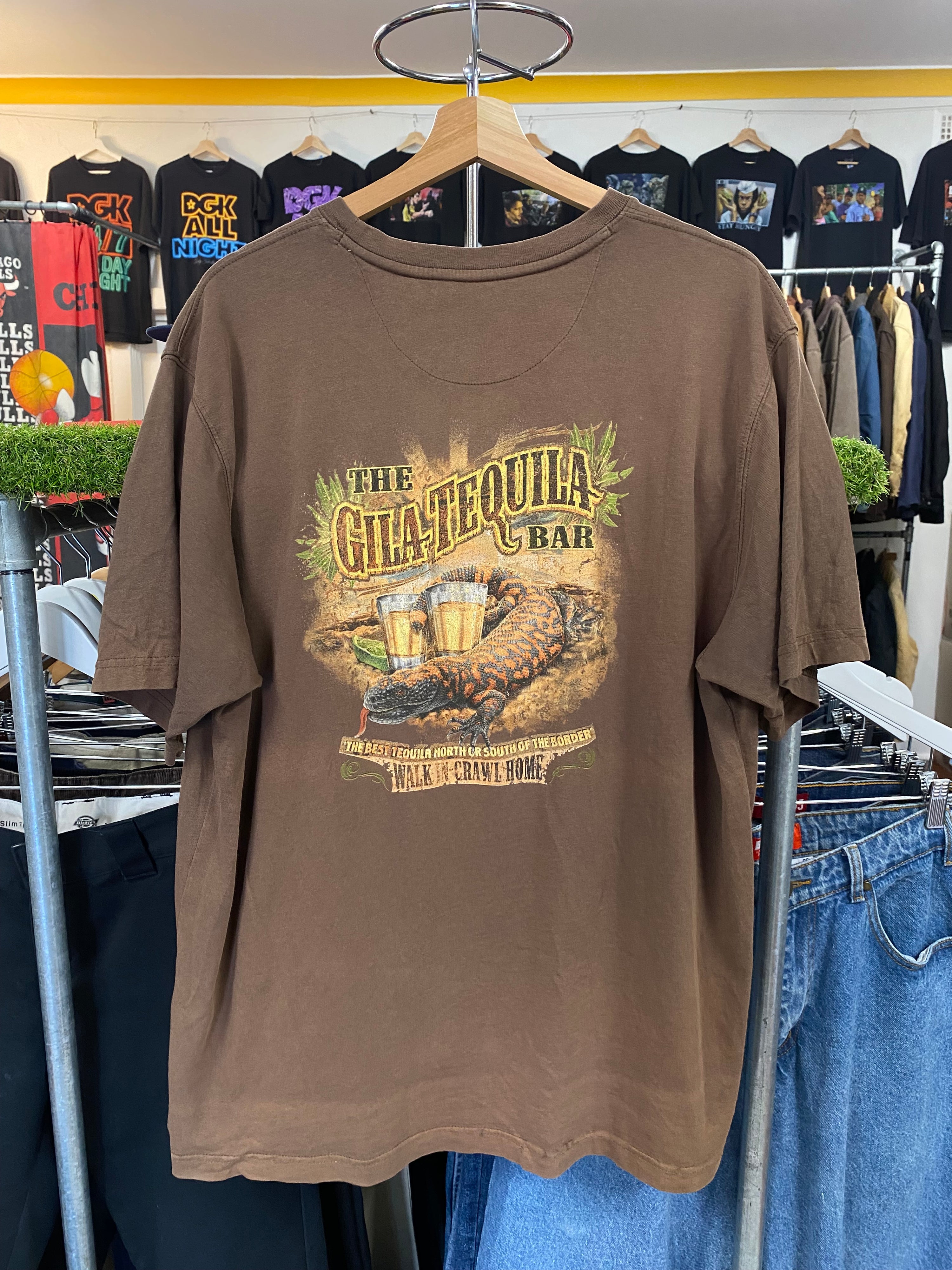 [XL] The Gila Tequila Bar Double Sided Tshirt