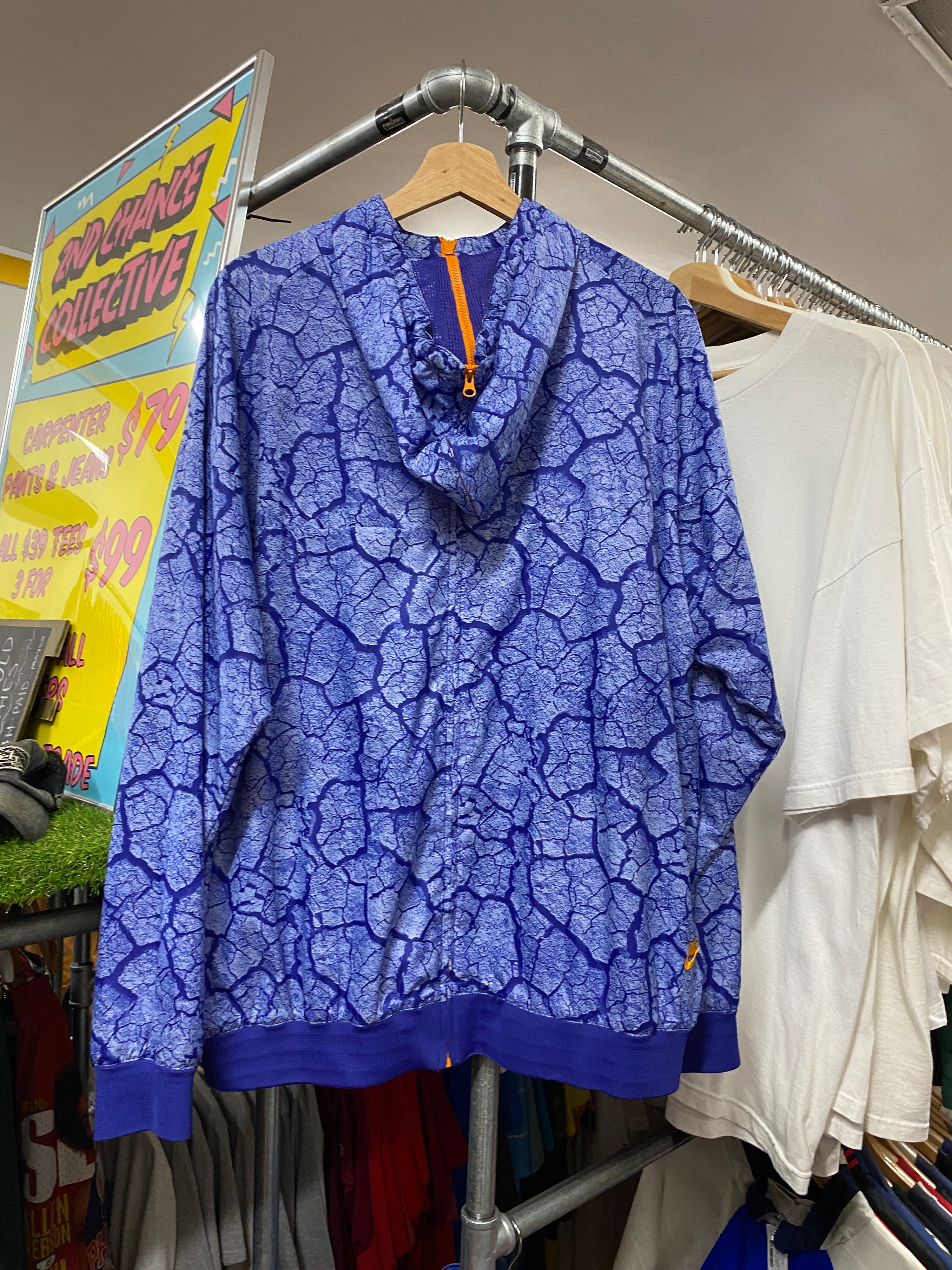 L - Nike Sample Jacket: Purple Riverbed 360 Zip