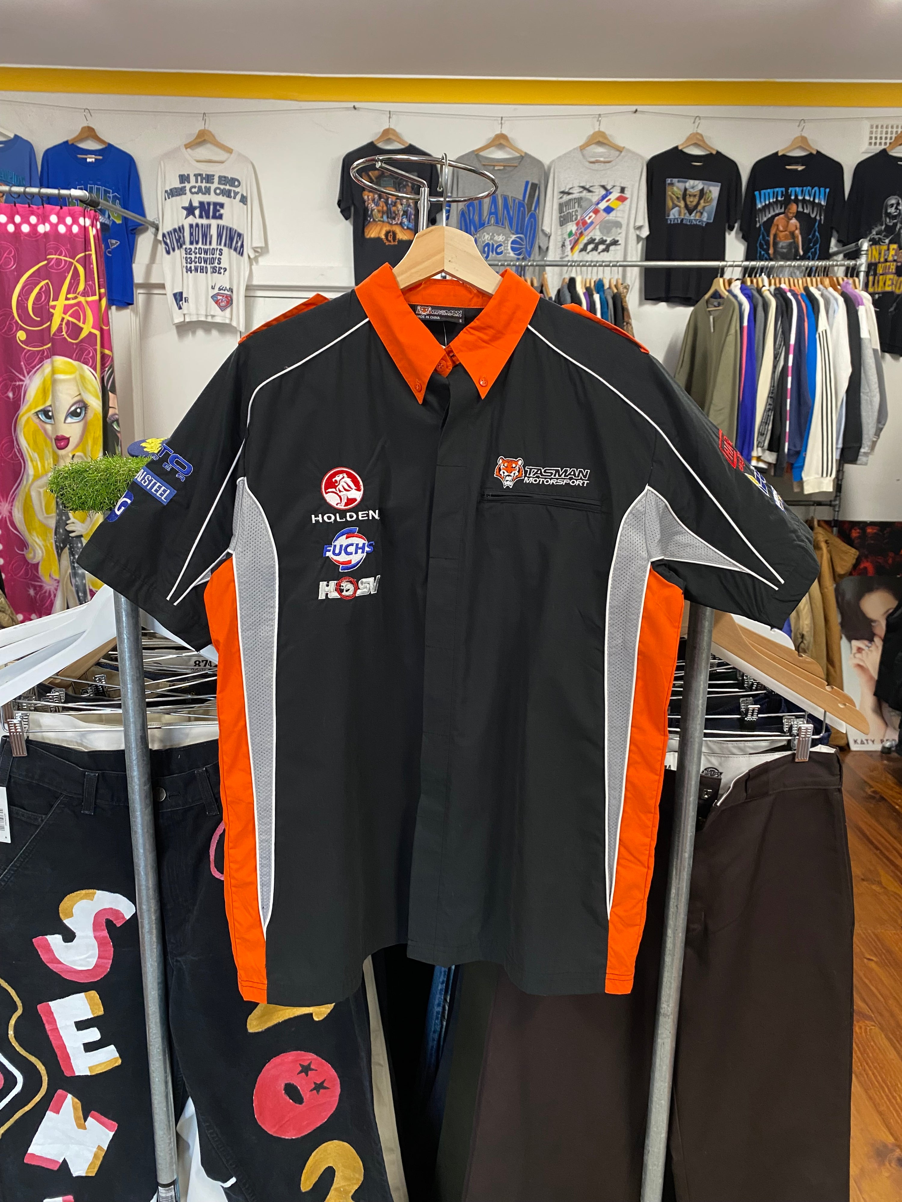 S - Tasman Motorsport x Holden Racing Button Up