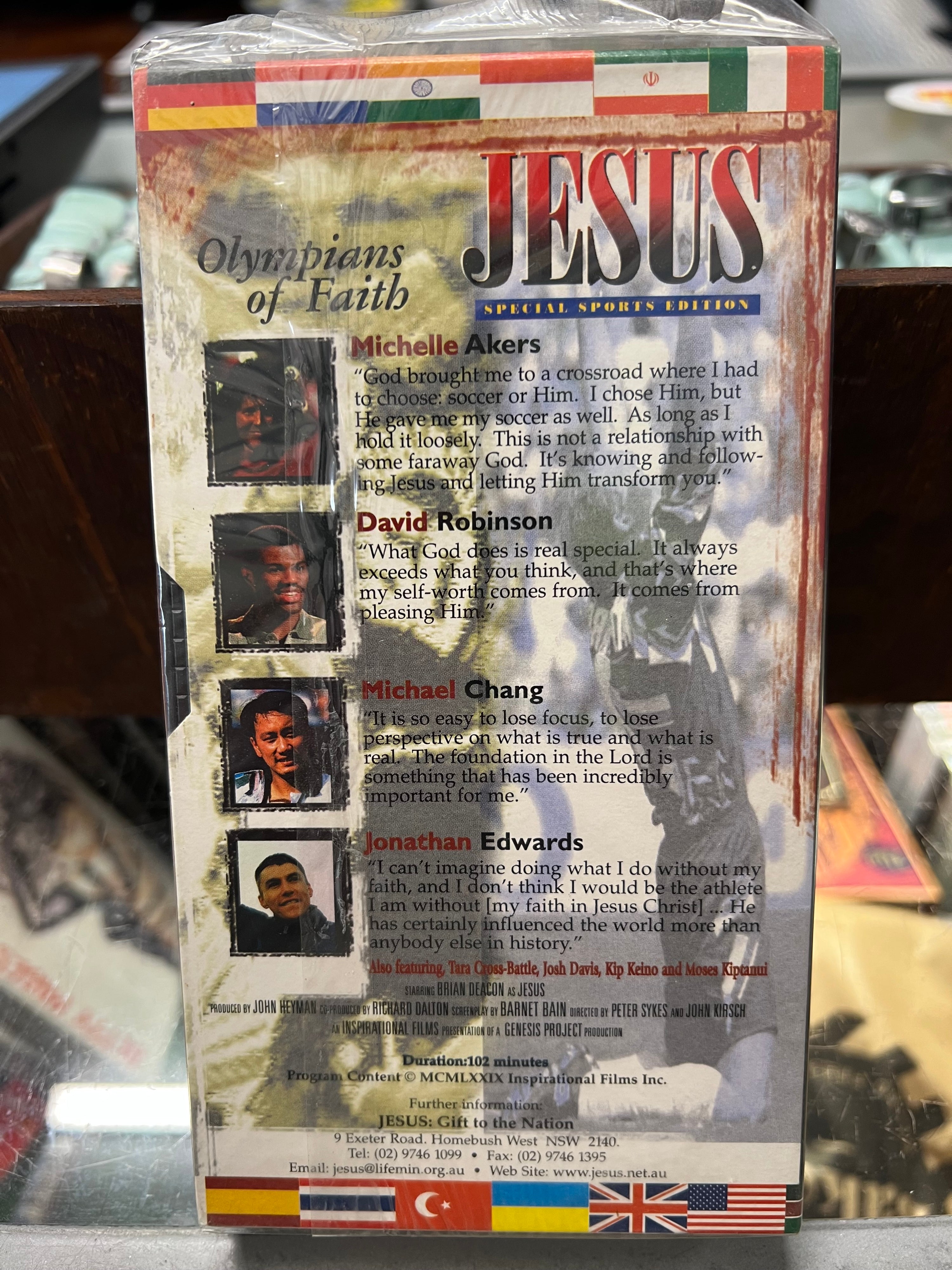 [VHS] Jesus: Olympians Of Faith
