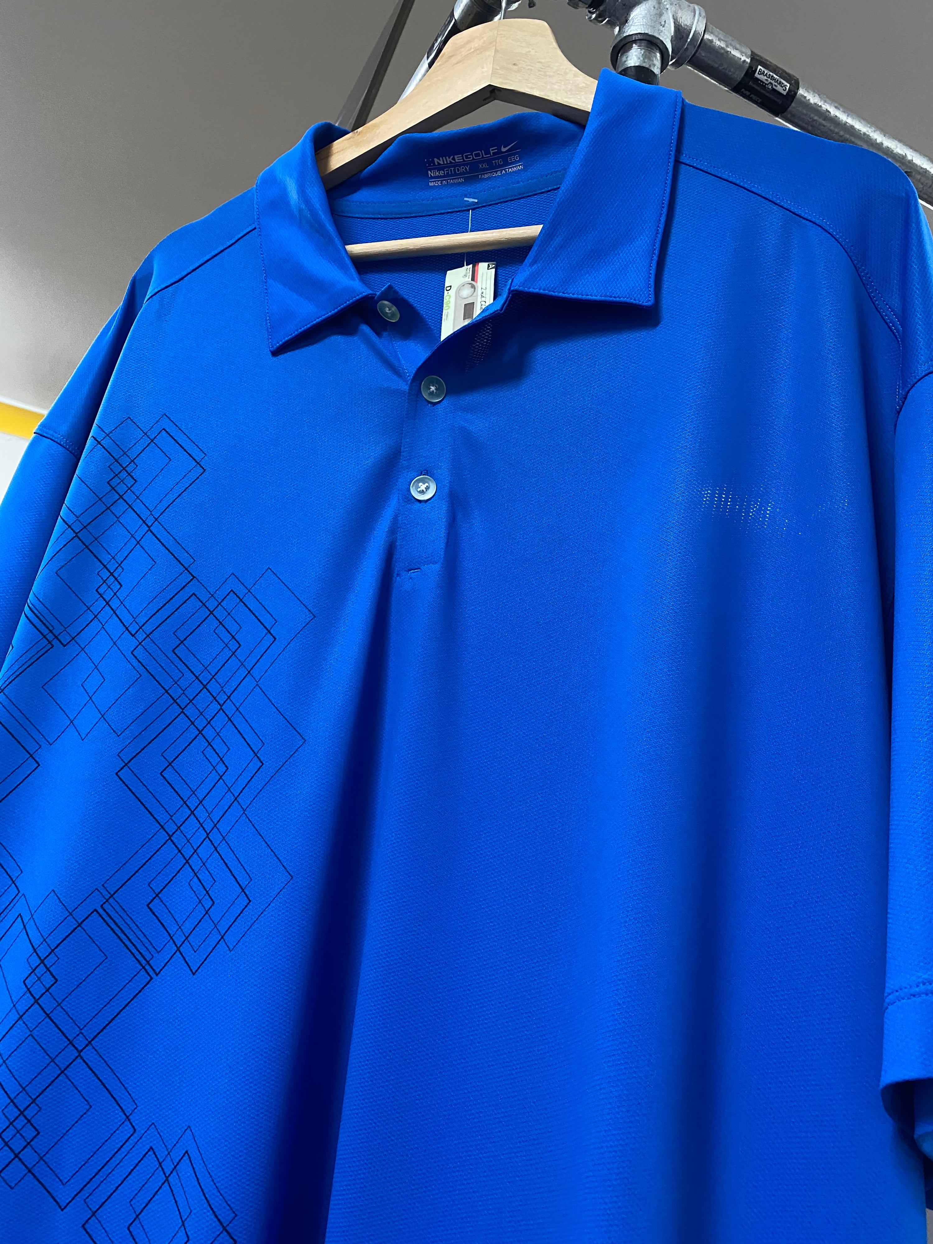 2XL - Nike Golf Blue Polo