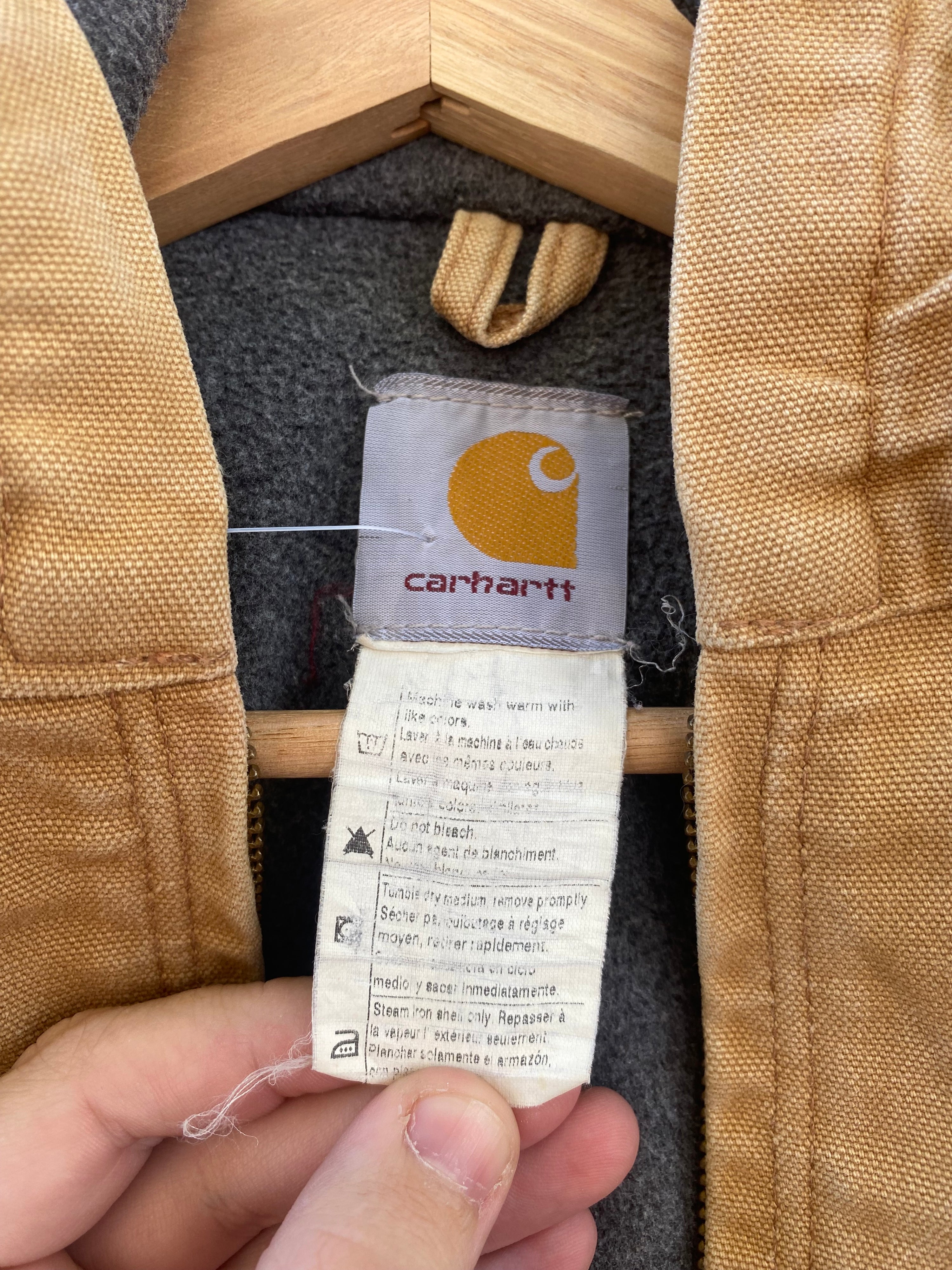 [XS/S] Vintage Carhartt Faded Light Brown Active Jacket