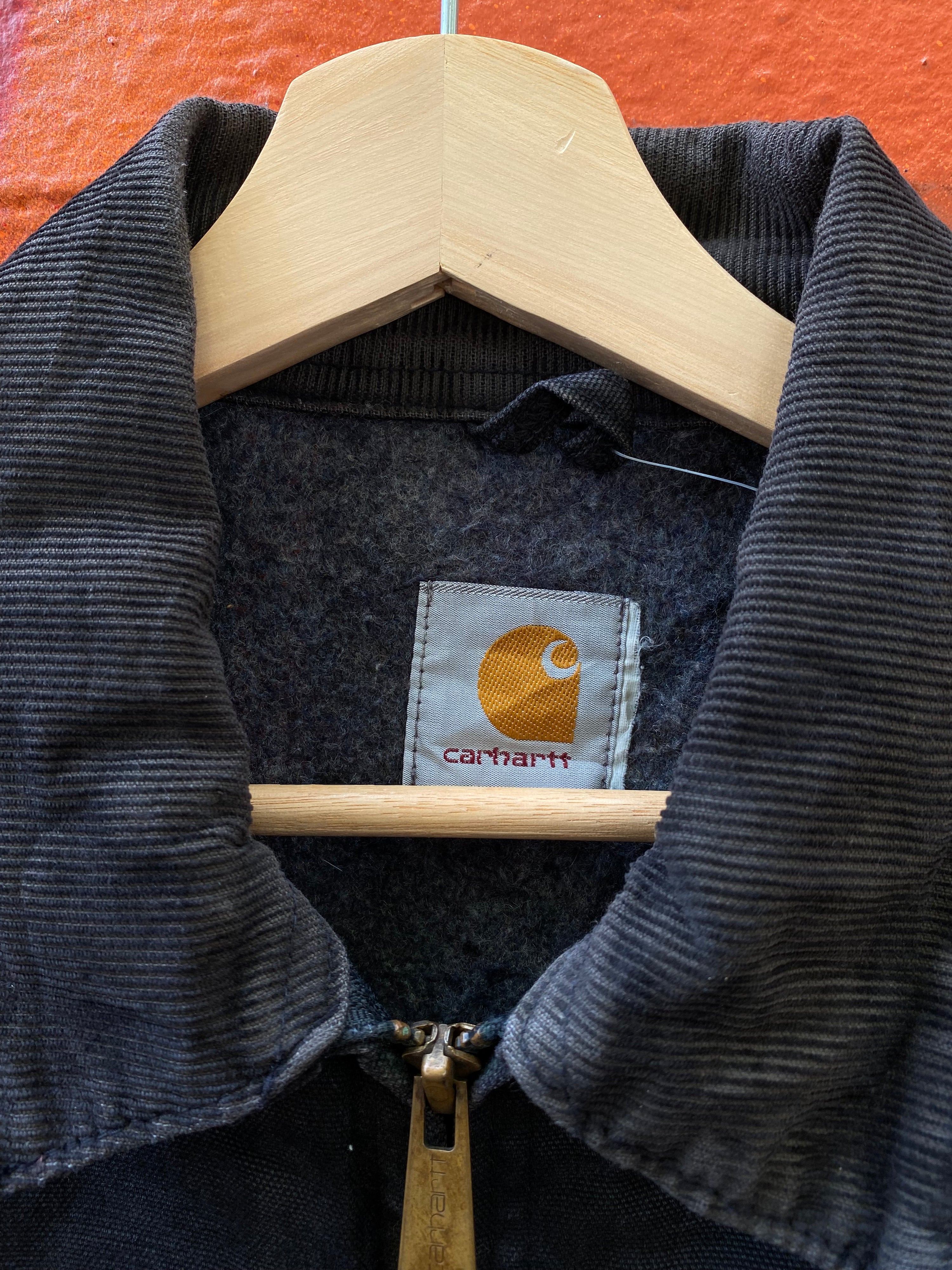[L] Carhartt Tall Black Detroit Jacket
