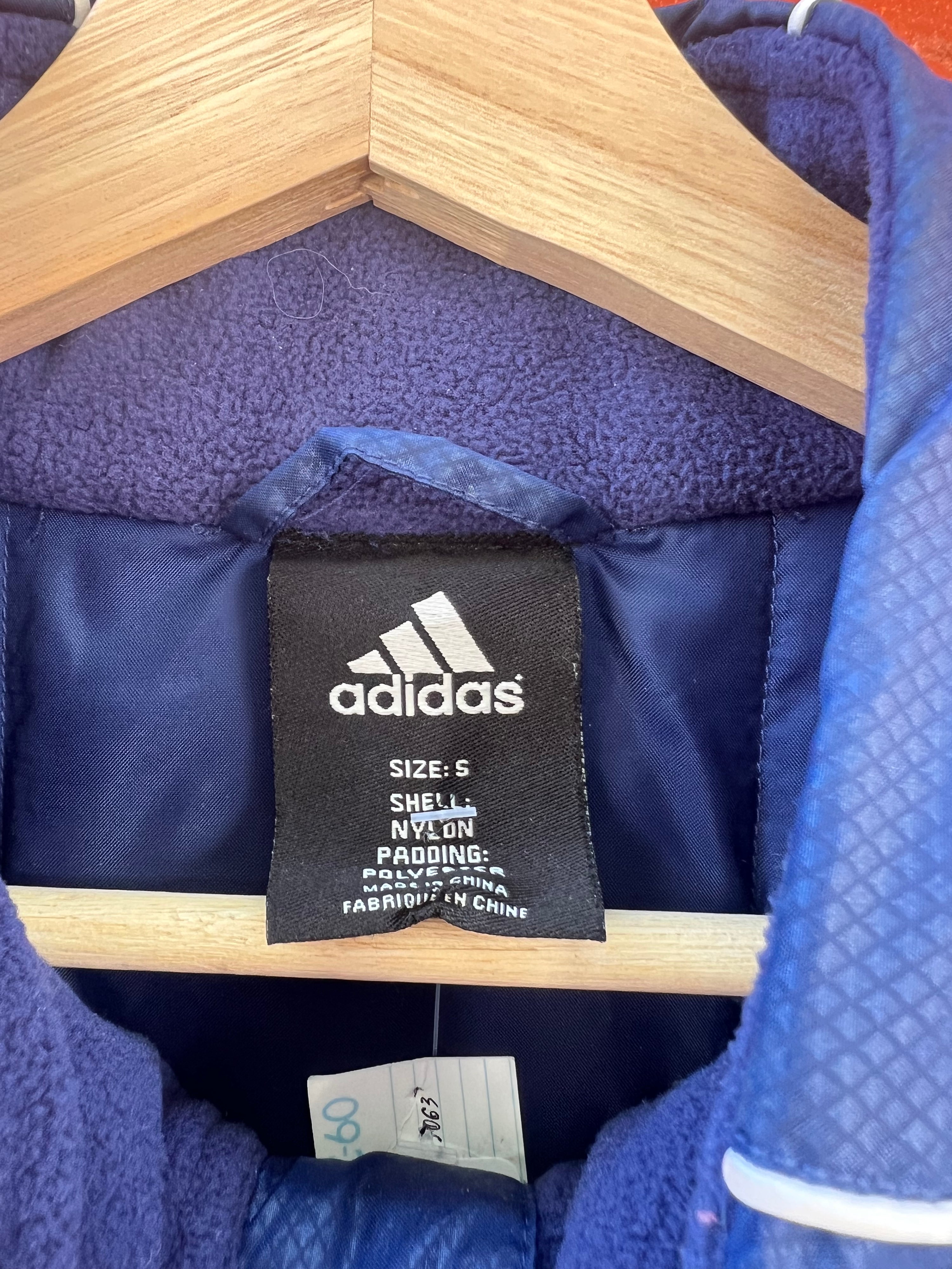 [S] 2004 Adidas Dark Blue Puffer Jacket