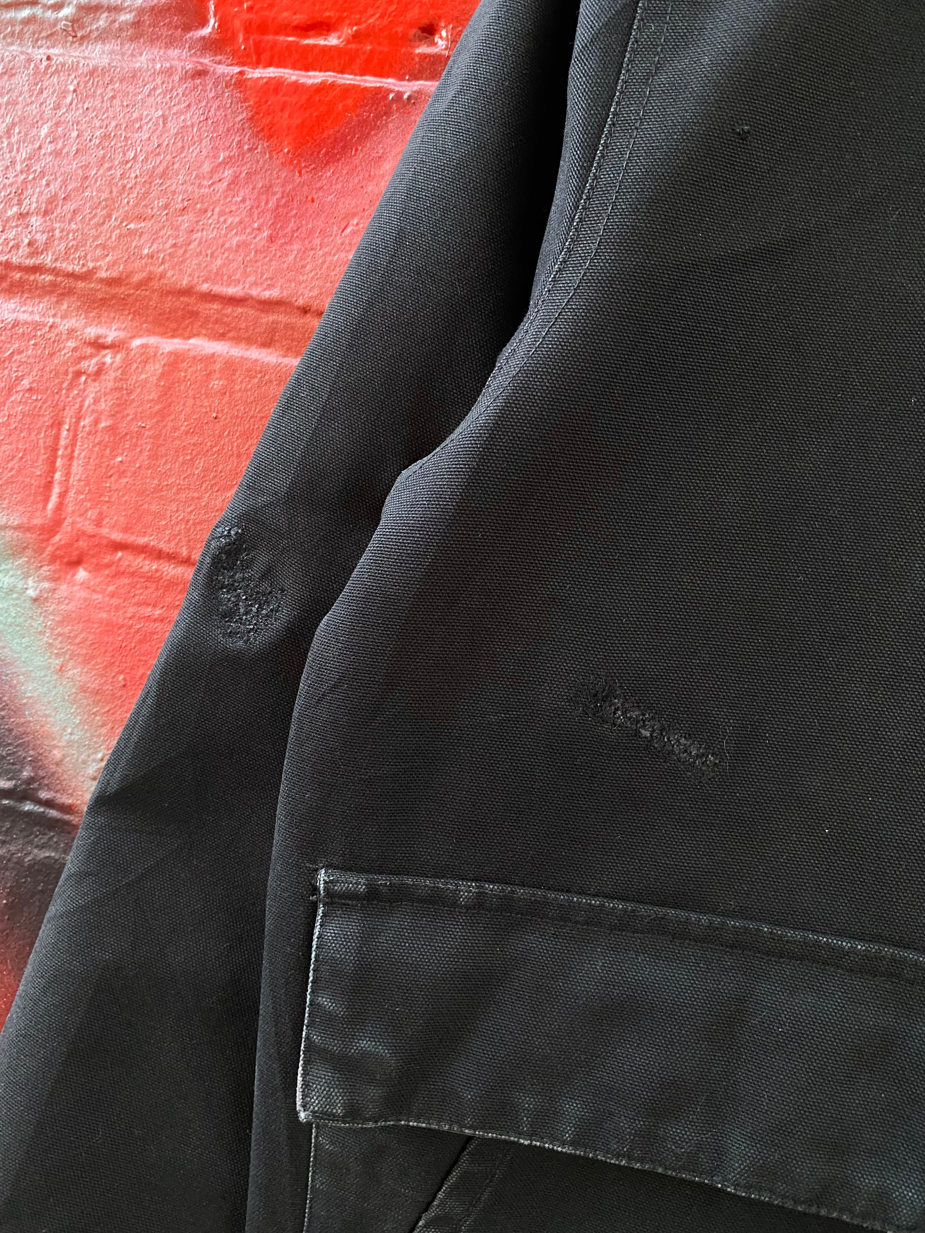 [S] Carhartt Black Ranger Jacket Sliced Up
