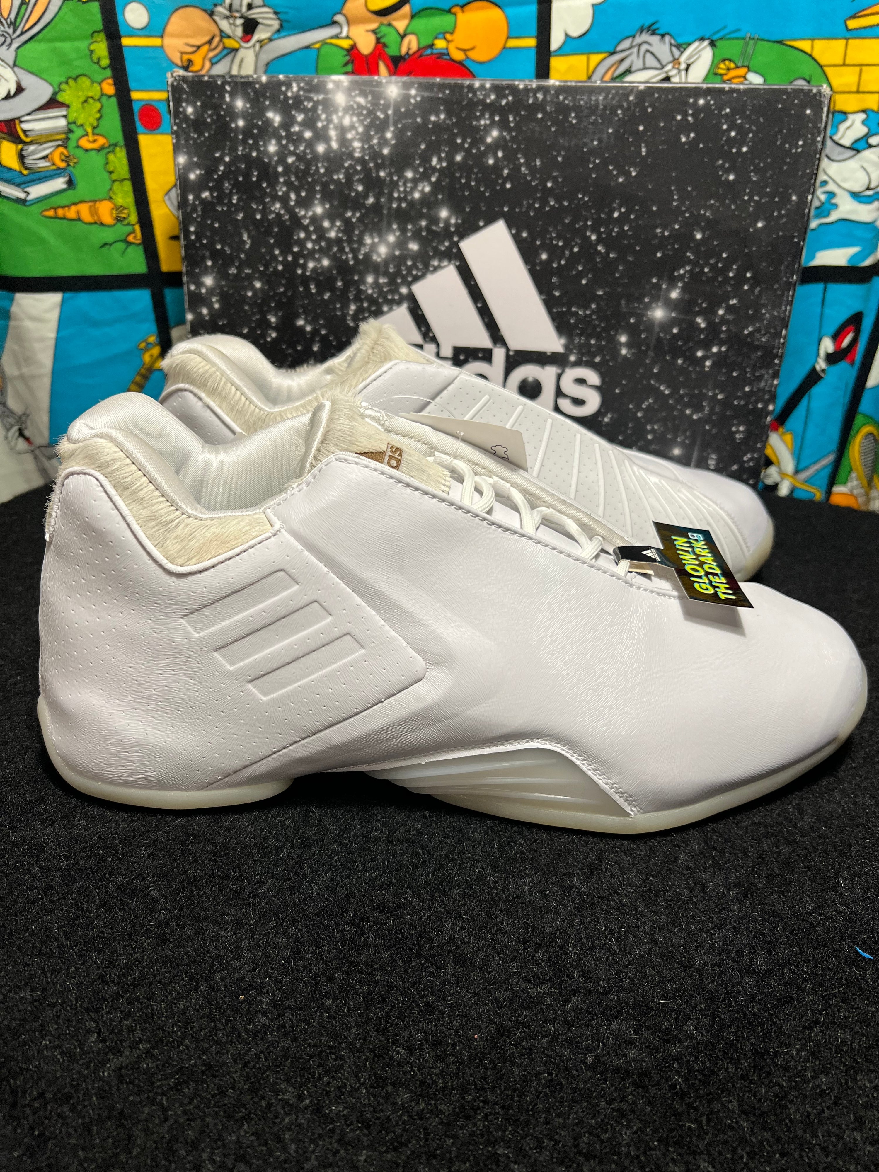US13 - 2016 Adidas TMAC 3 Glow In The Dark Shoes NEW AQ7993