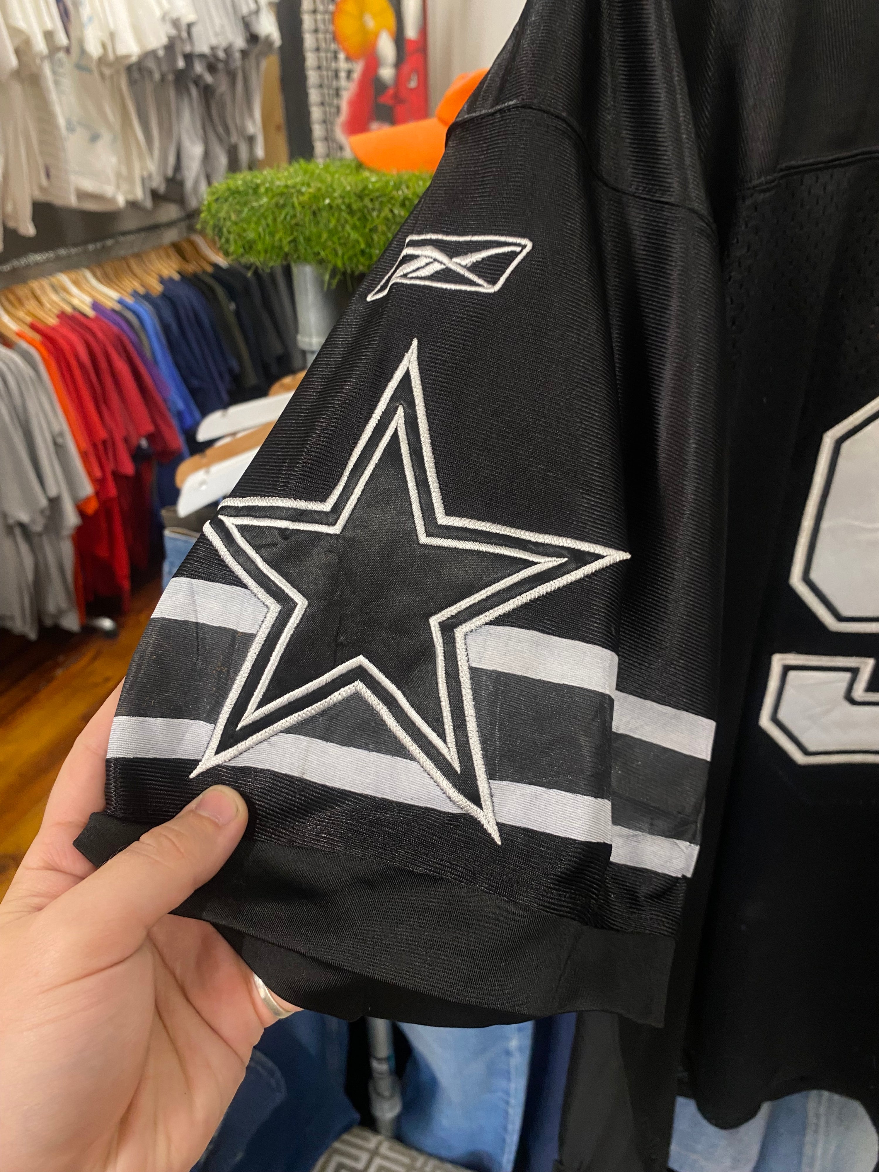 [XL] - NFL Dallas Cowboys #9 Romo Black Jersey